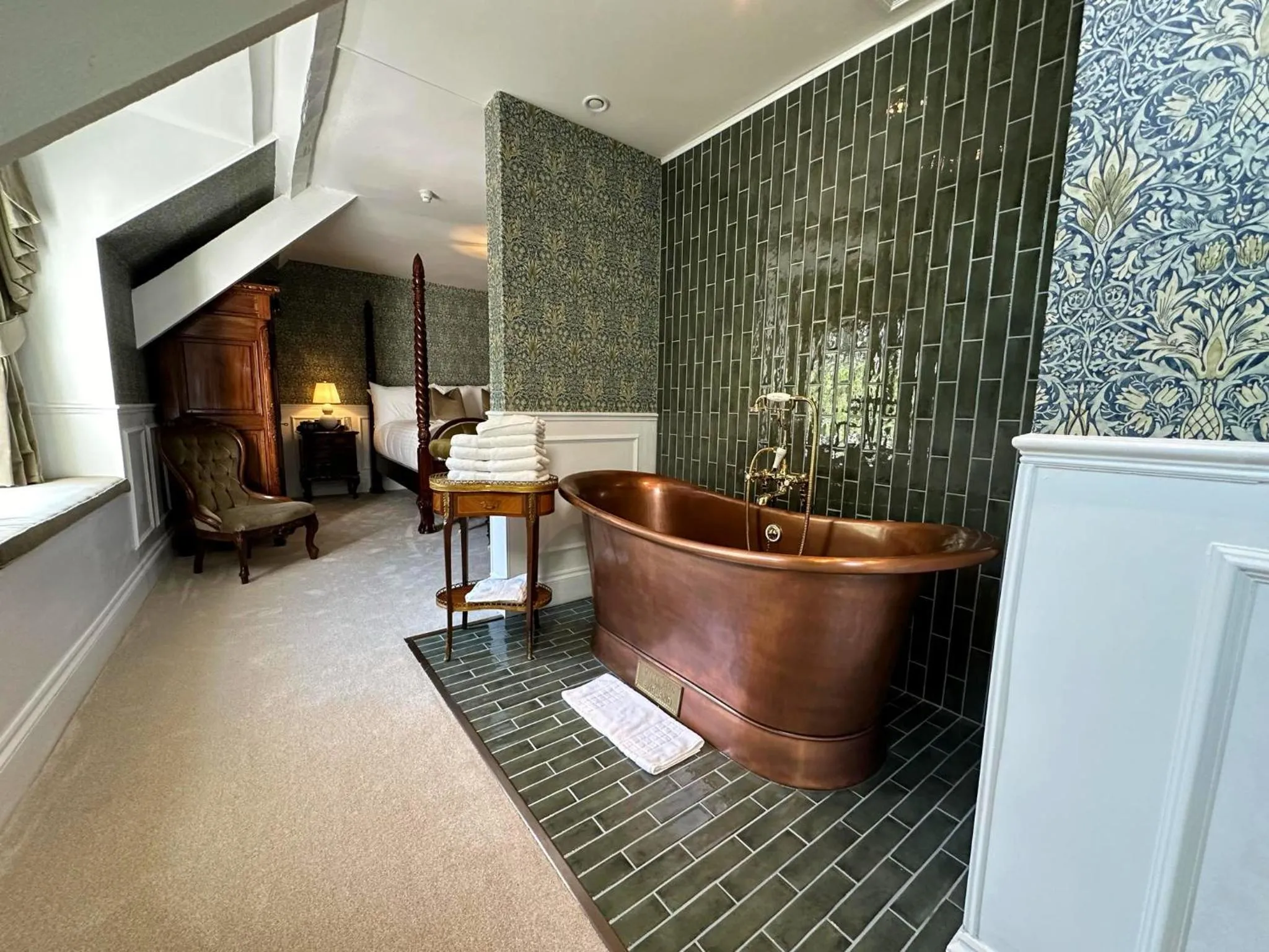 Bedroom in Plas Dinas Country House