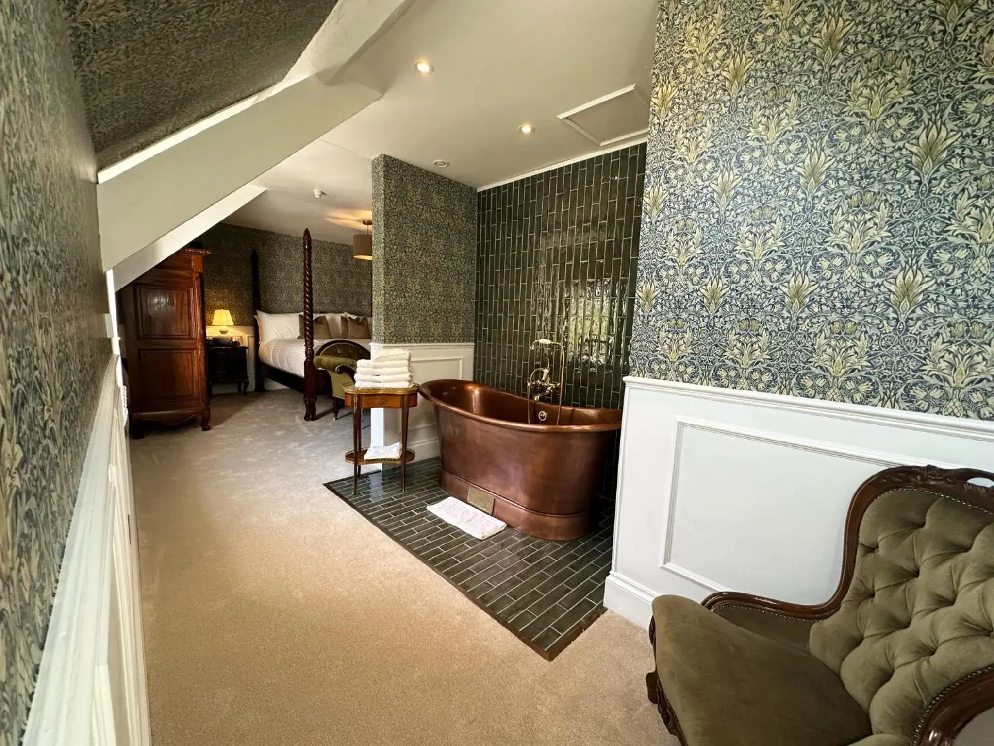 Superior Double Room in Plas Dinas Country House Superior Double Room in Plas Dinas Country House