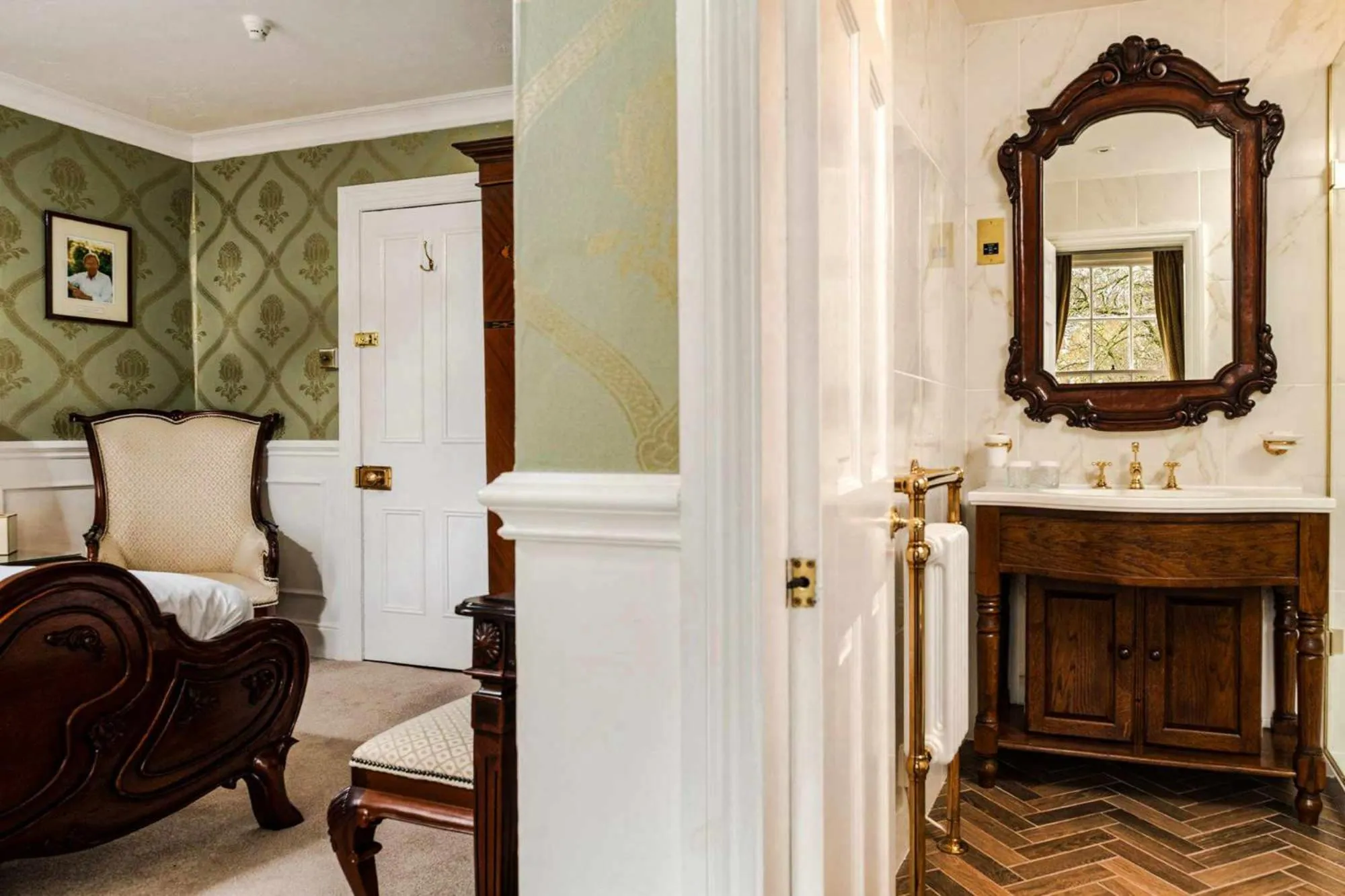 Bedroom in Plas Dinas Country House