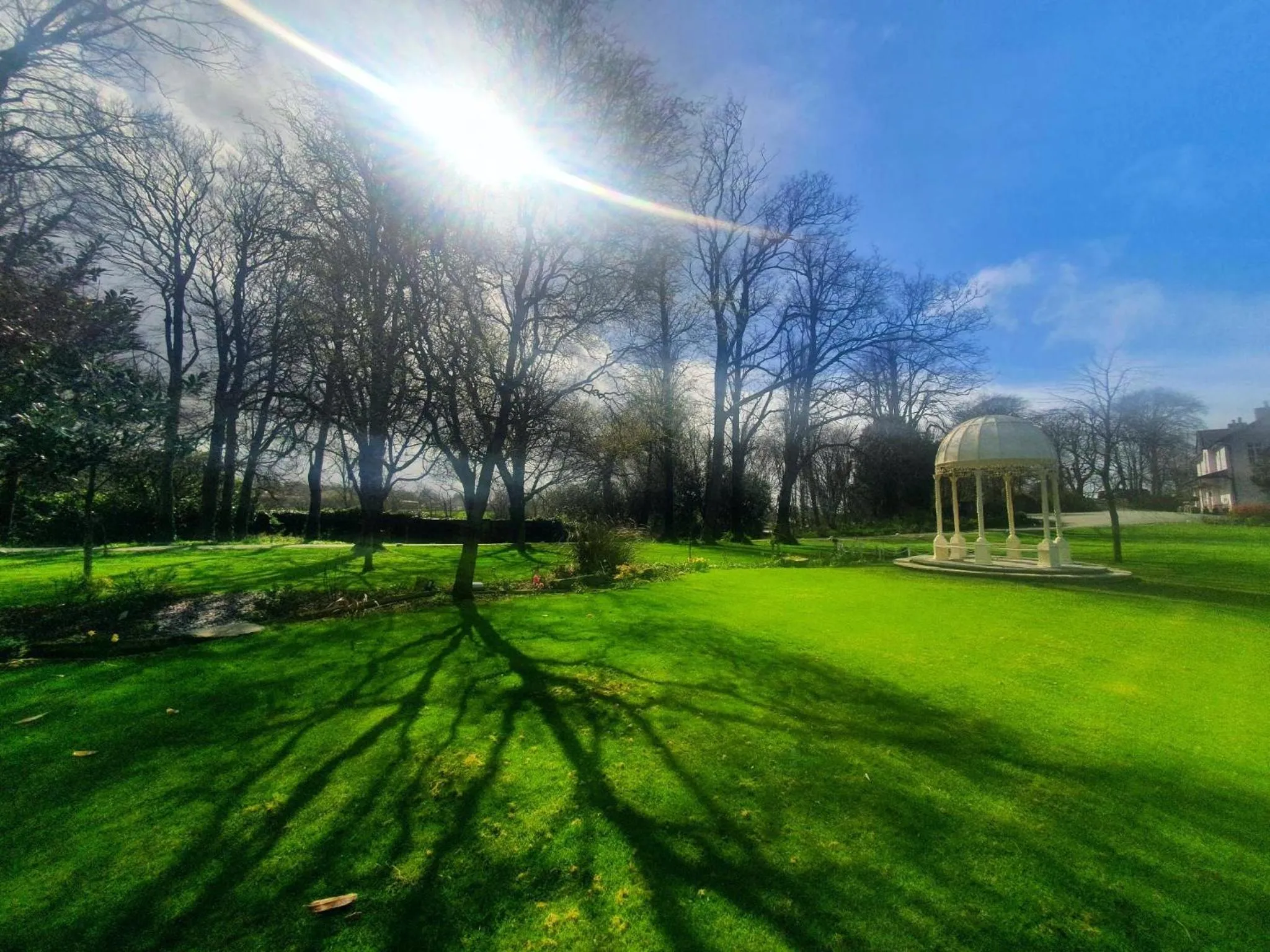 Garden in Plas Dinas Country House