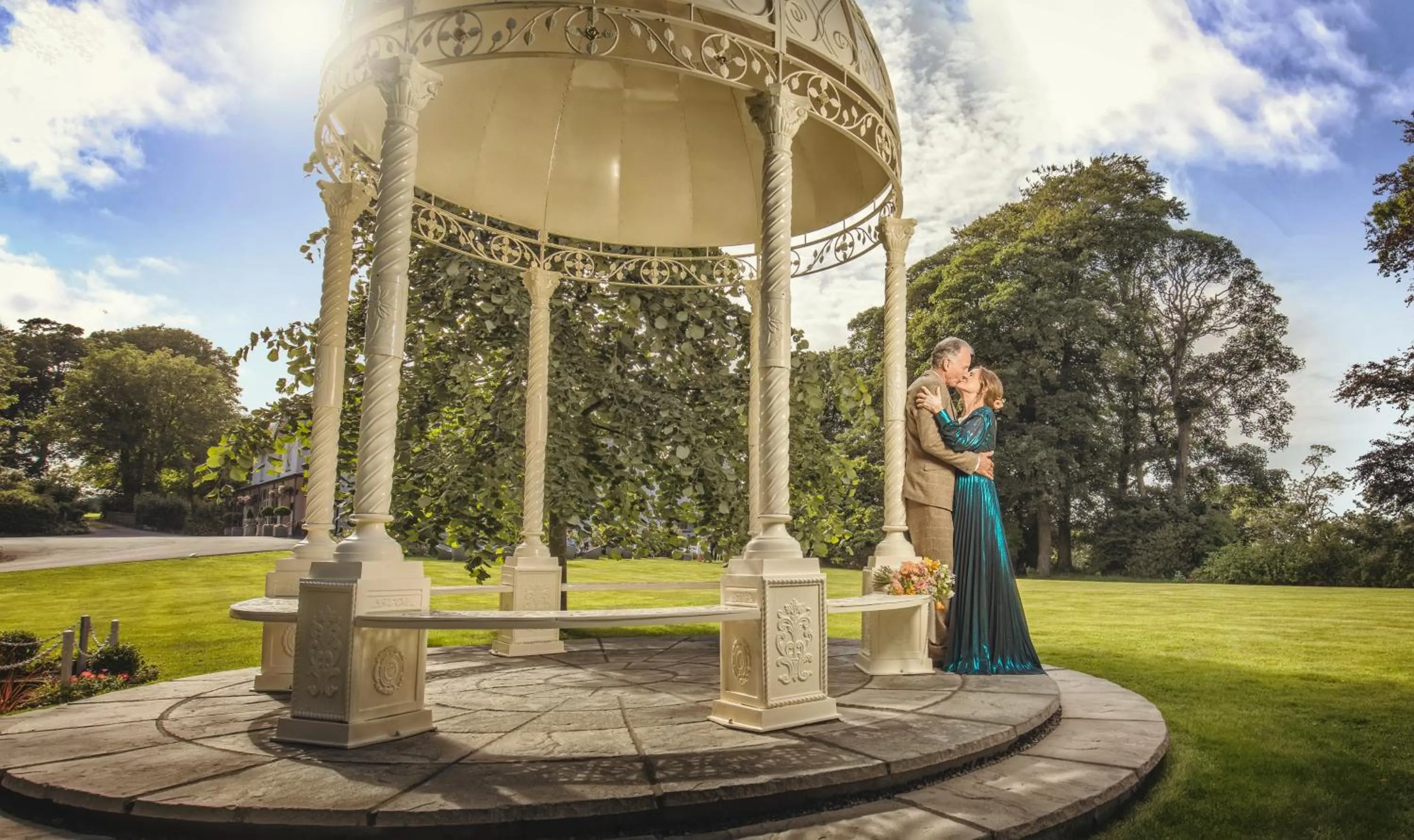 Garden in Plas Dinas Country House
