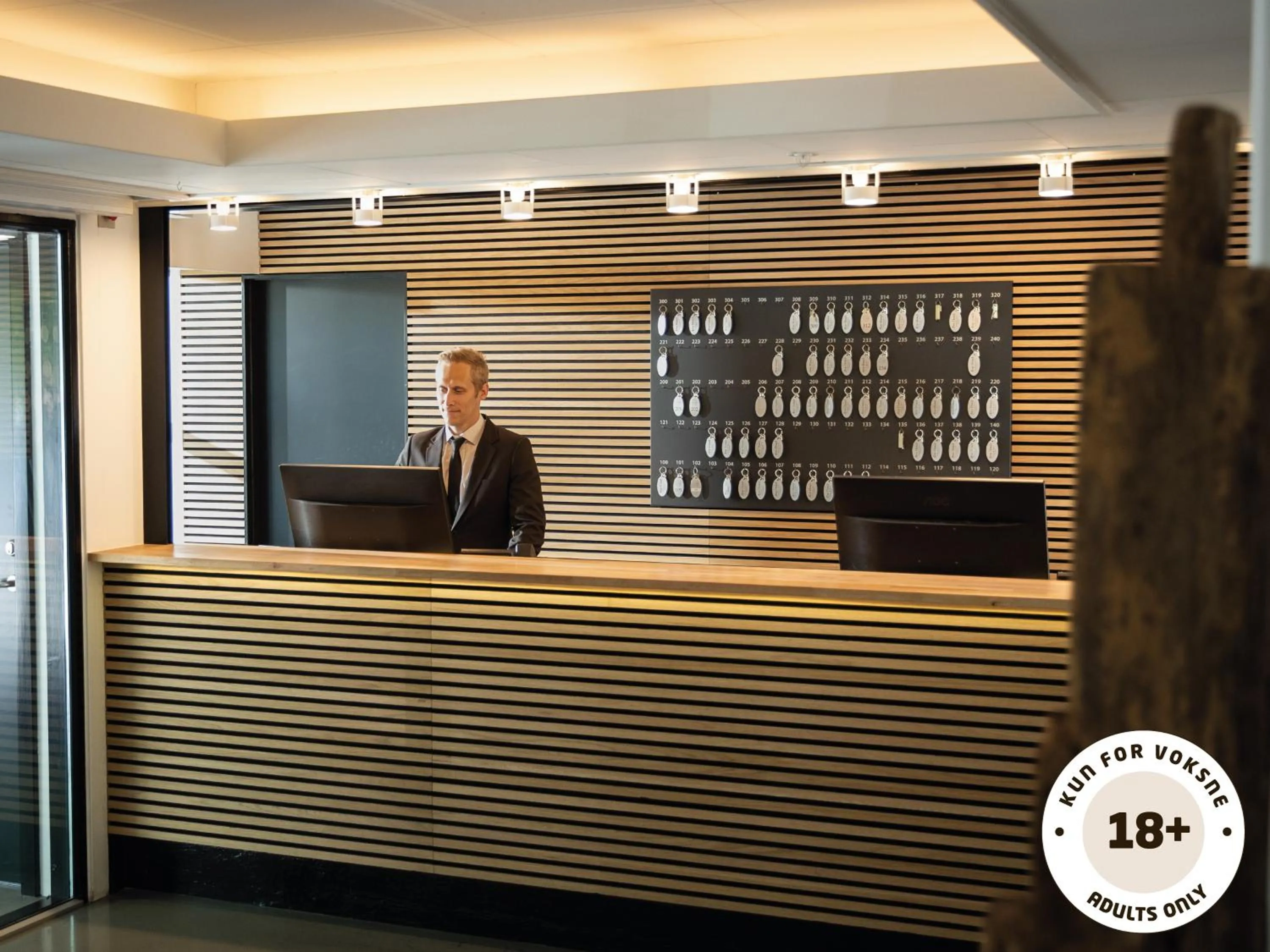 Lobby or reception in Ærø Hotel - Adults only