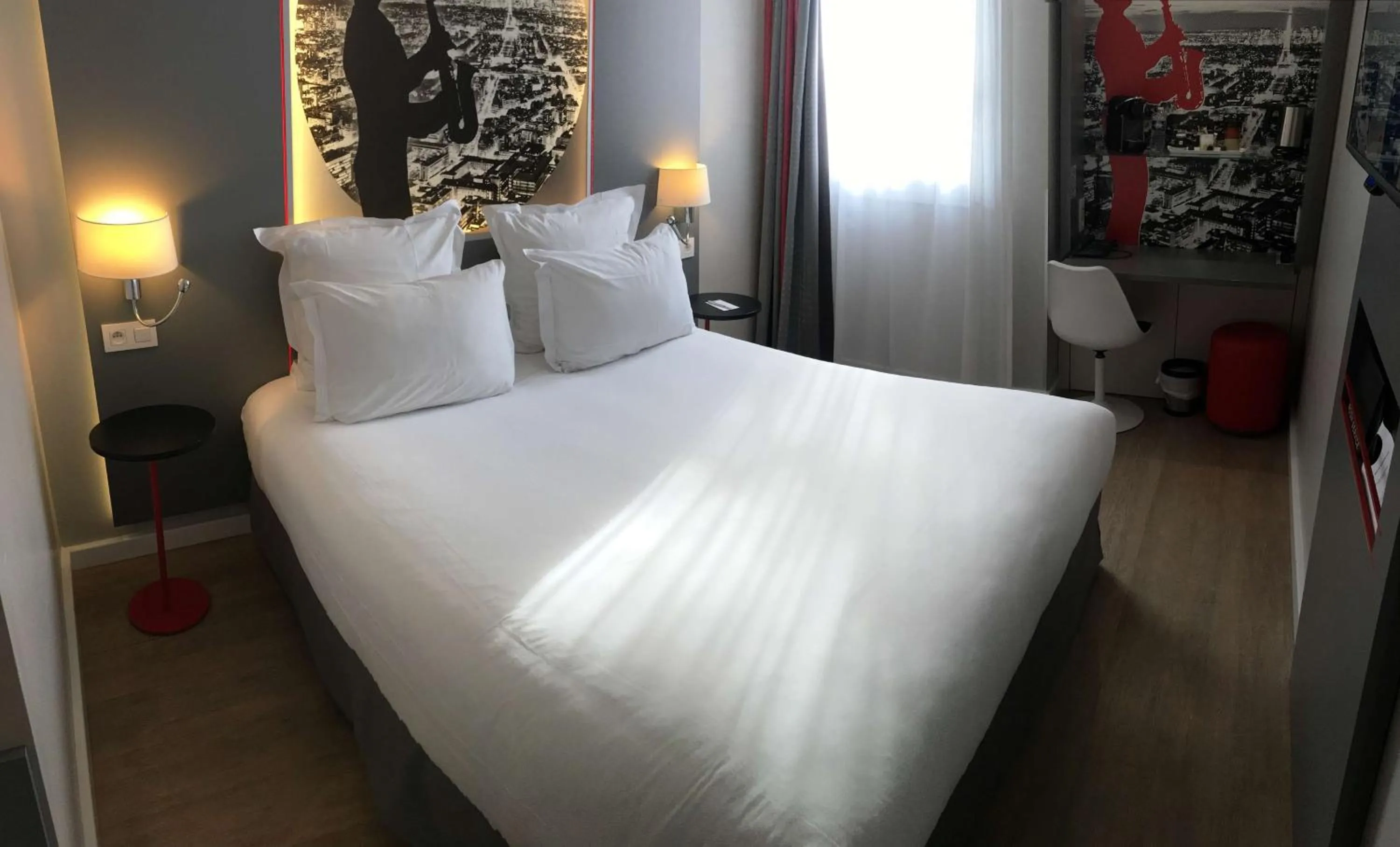 Photo of the whole room, Bed in Hôtel Inn Design Paris Saint Quentin