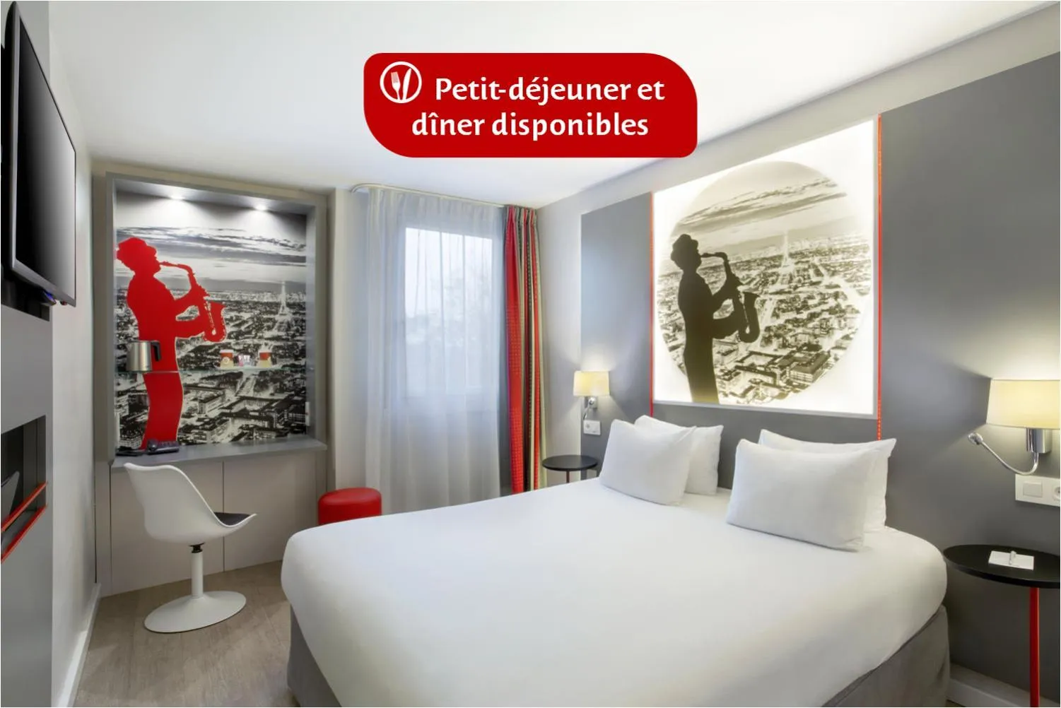 Photo of the whole room, Bed in Hôtel Inn Design Paris Saint Quentin