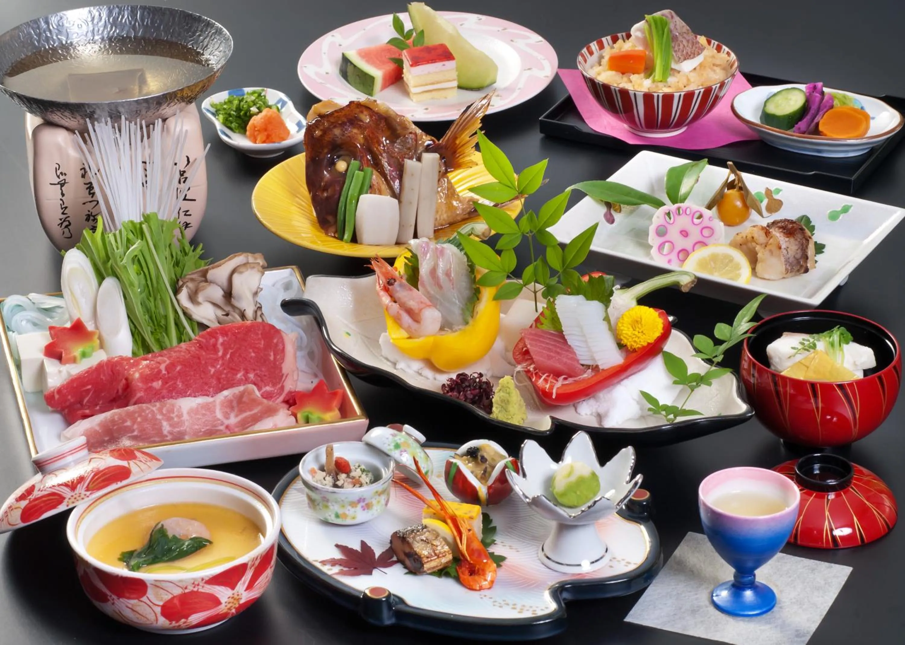 Food in Dogo Prince Hotel