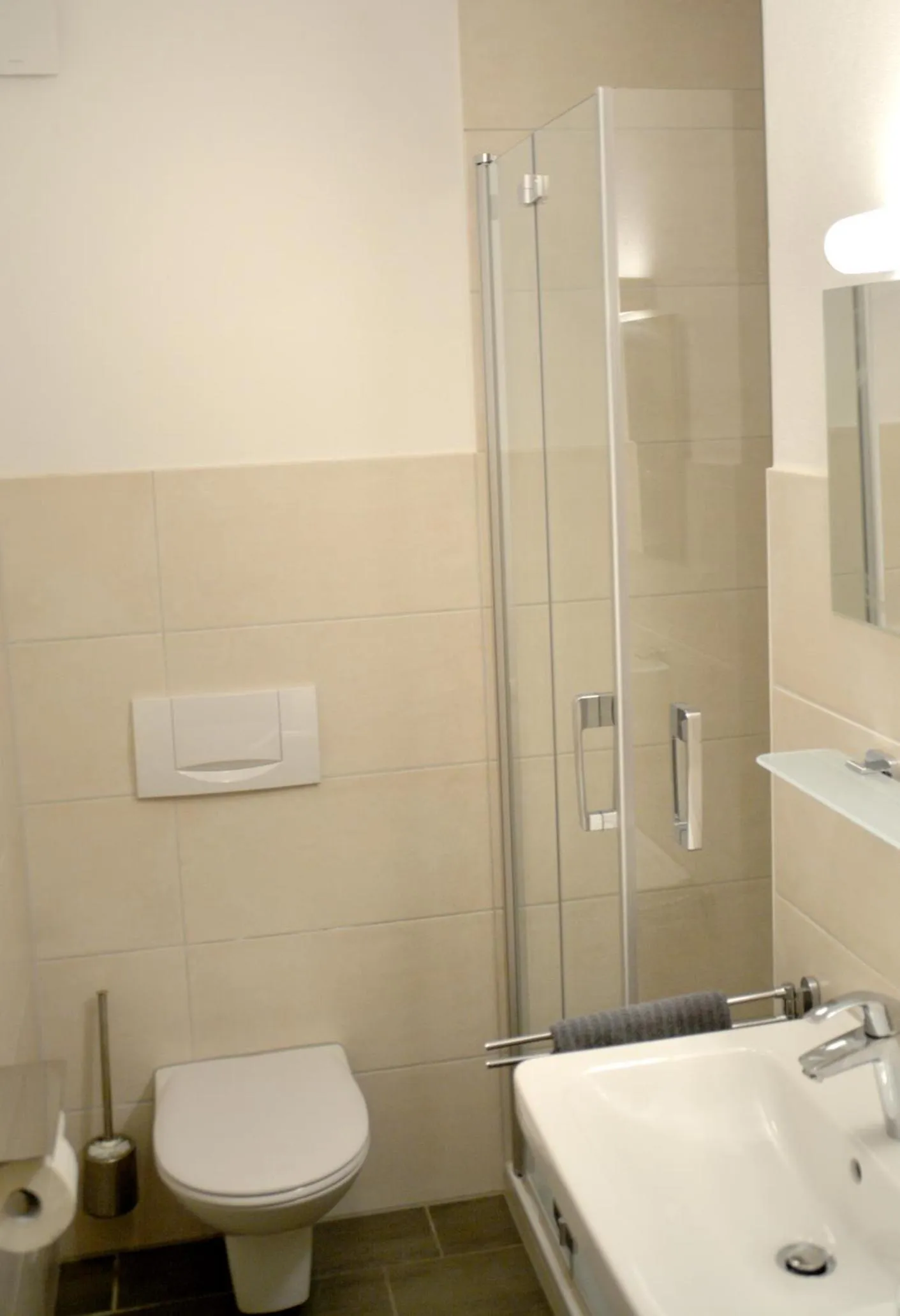 Bathroom in Pension Almhof Baumgarten