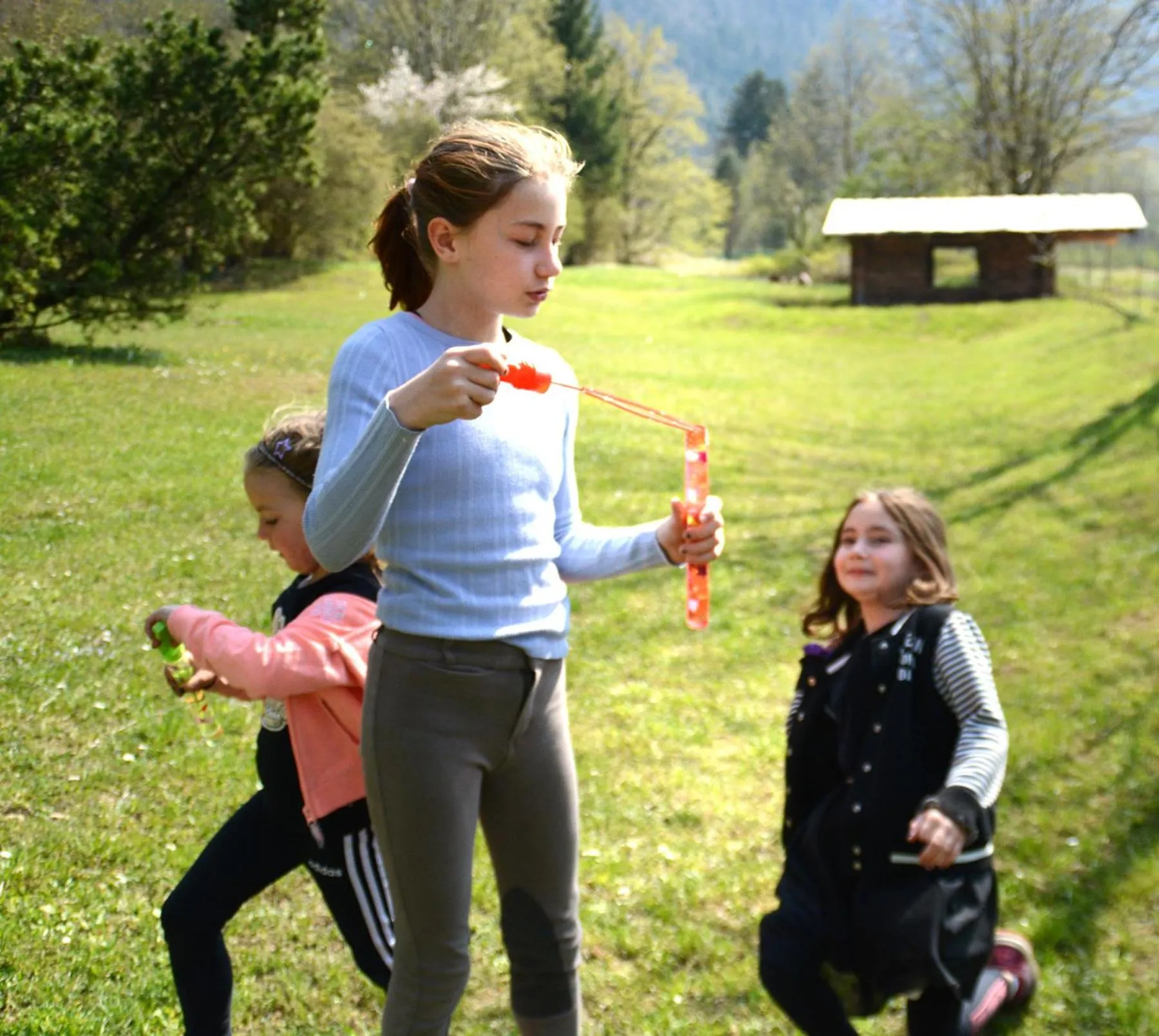 children in Pension Almhof Baumgarten