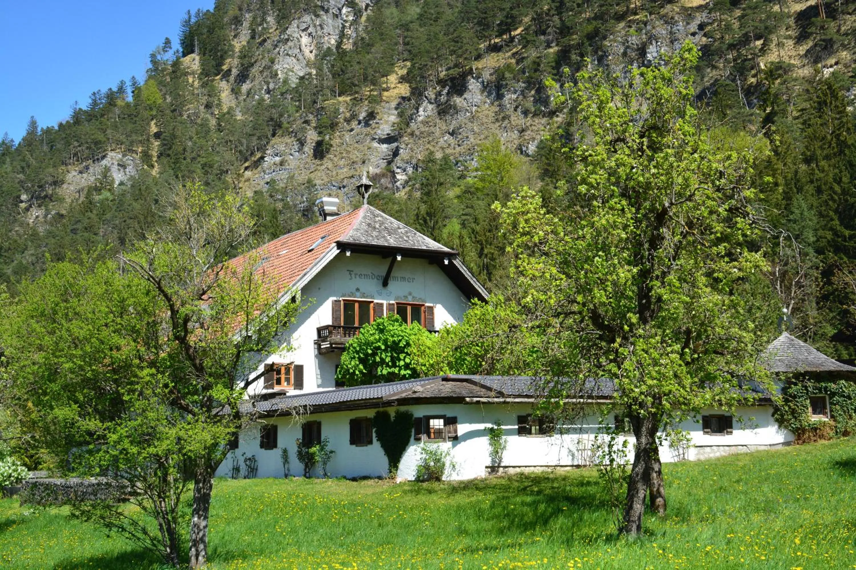 Property building in Pension Almhof Baumgarten