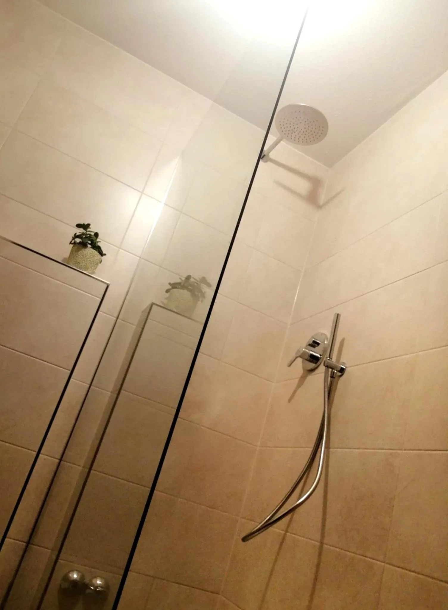 Shower in Pension Almhof Baumgarten