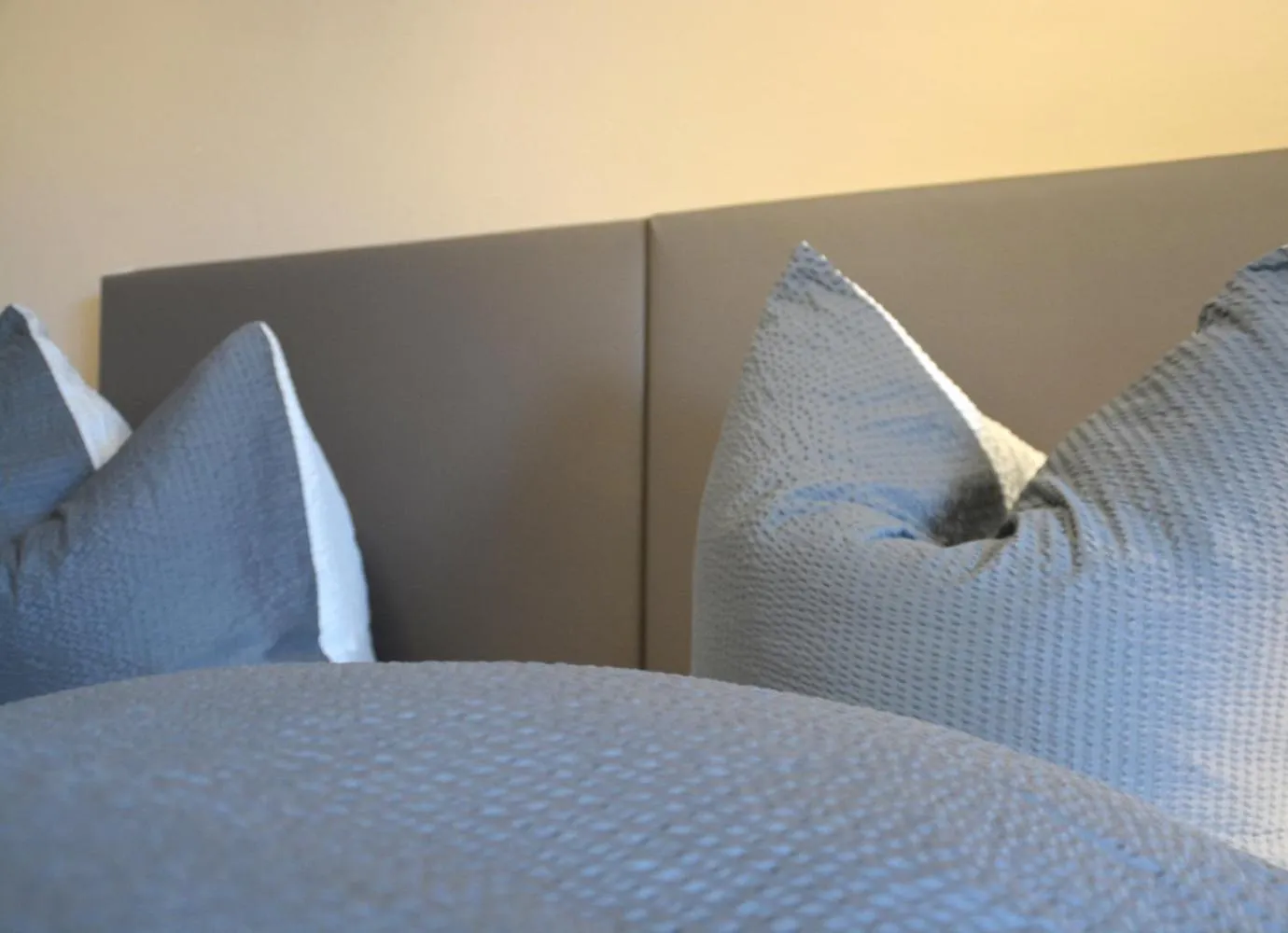 Bed in Pension Almhof Baumgarten