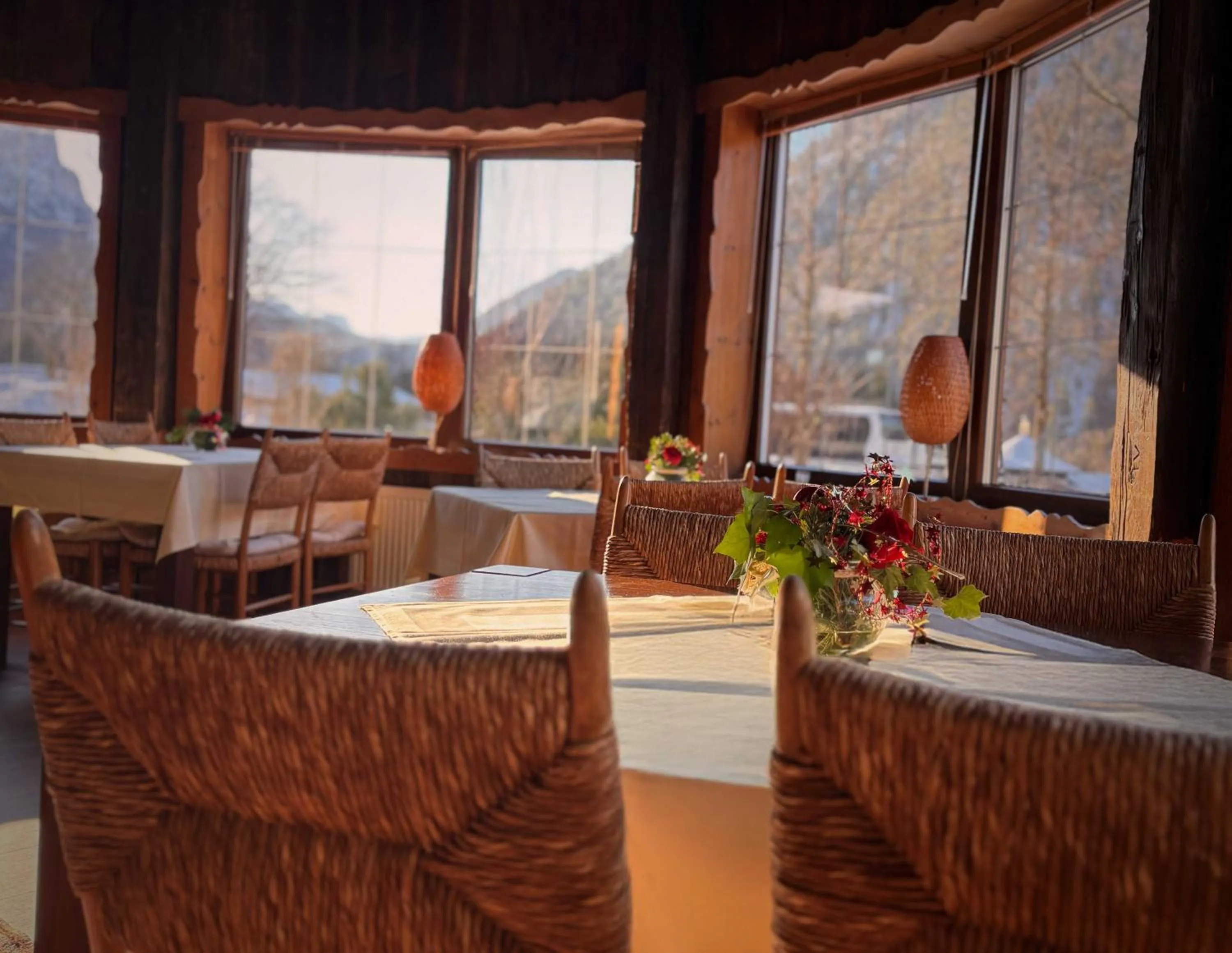 Communal lounge/ TV room in Pension Almhof Baumgarten