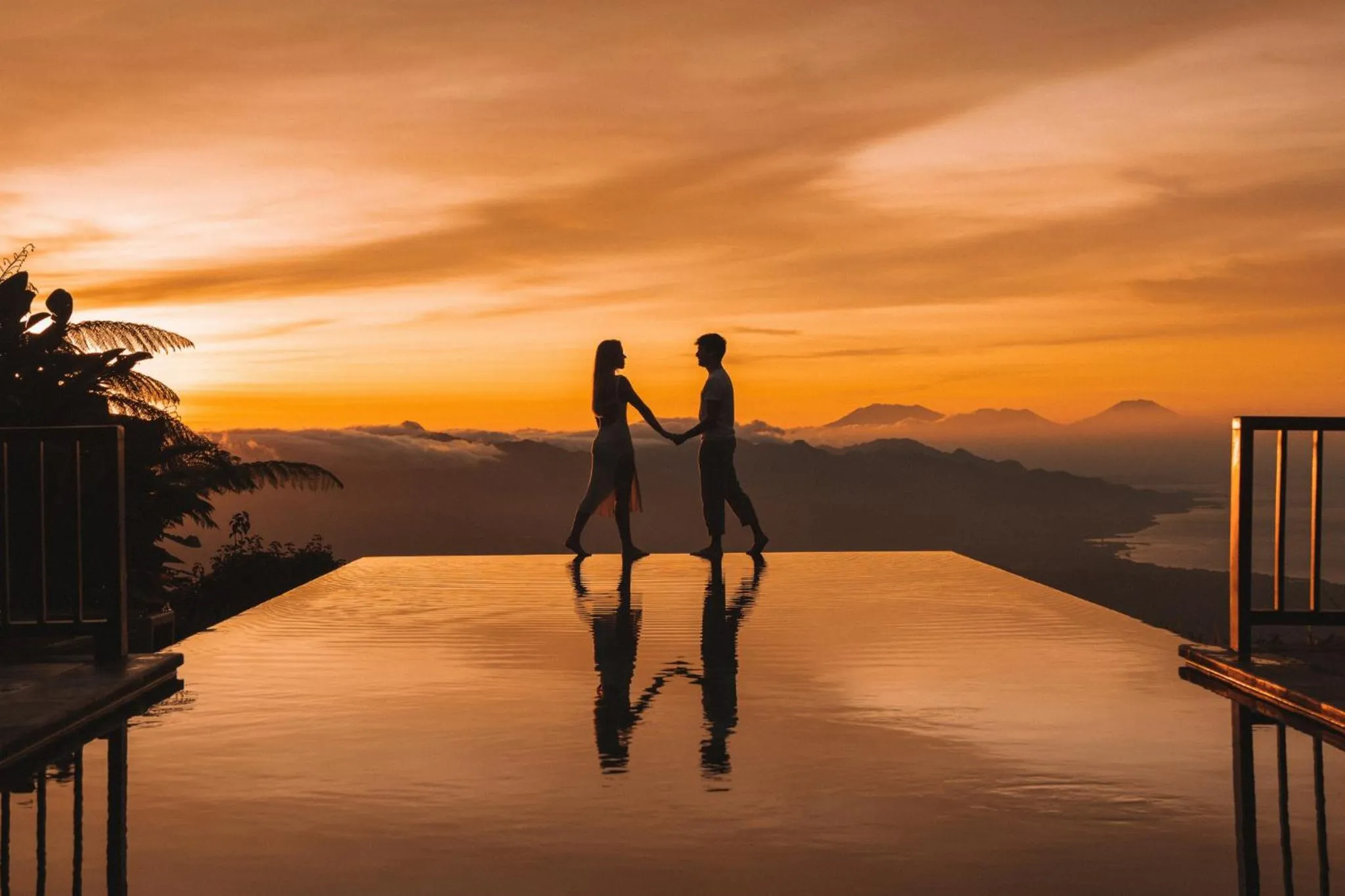 Swimming pool in Munduk Moding Plantation Nature Resort