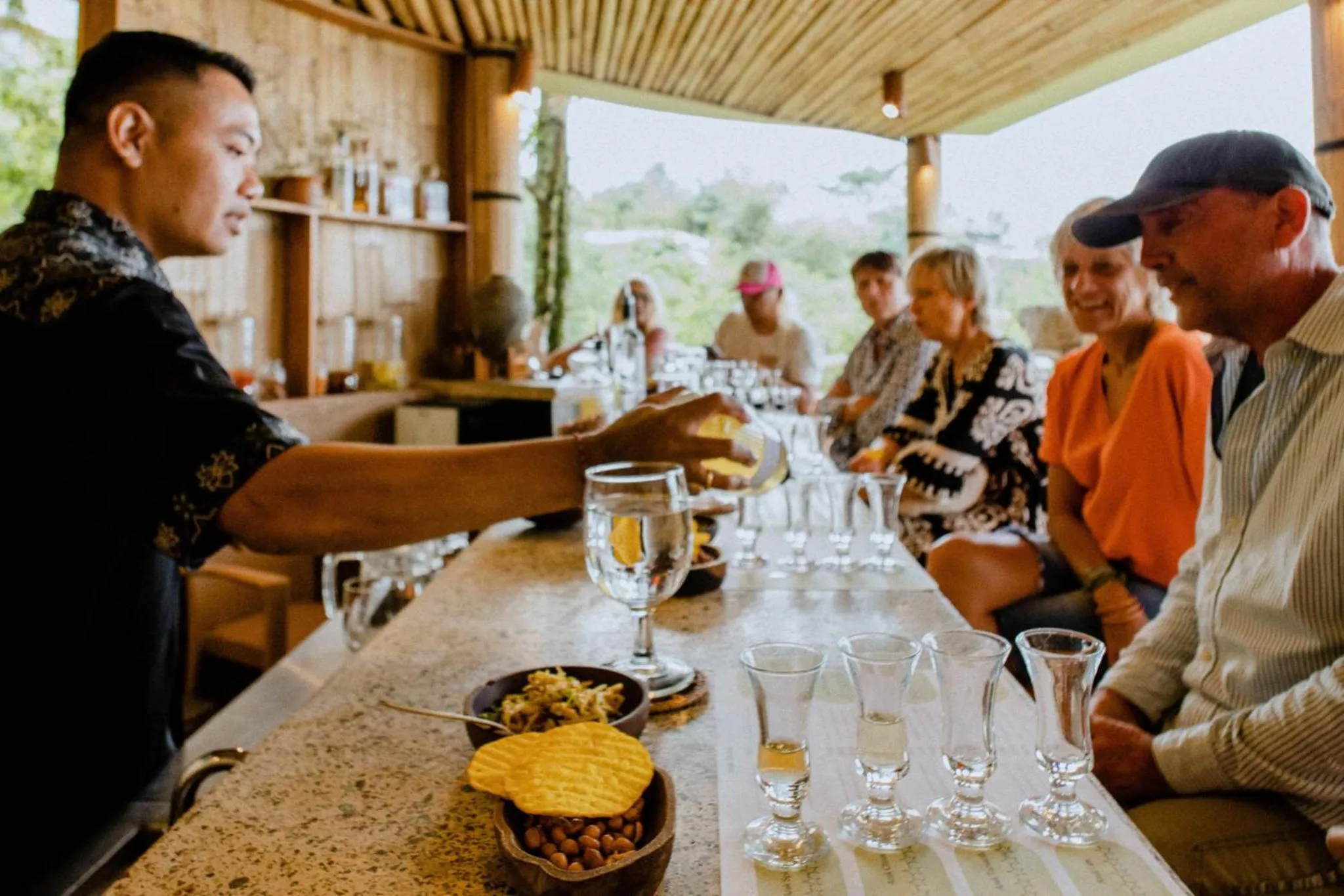 Lounge or bar in Munduk Moding Plantation Nature Resort