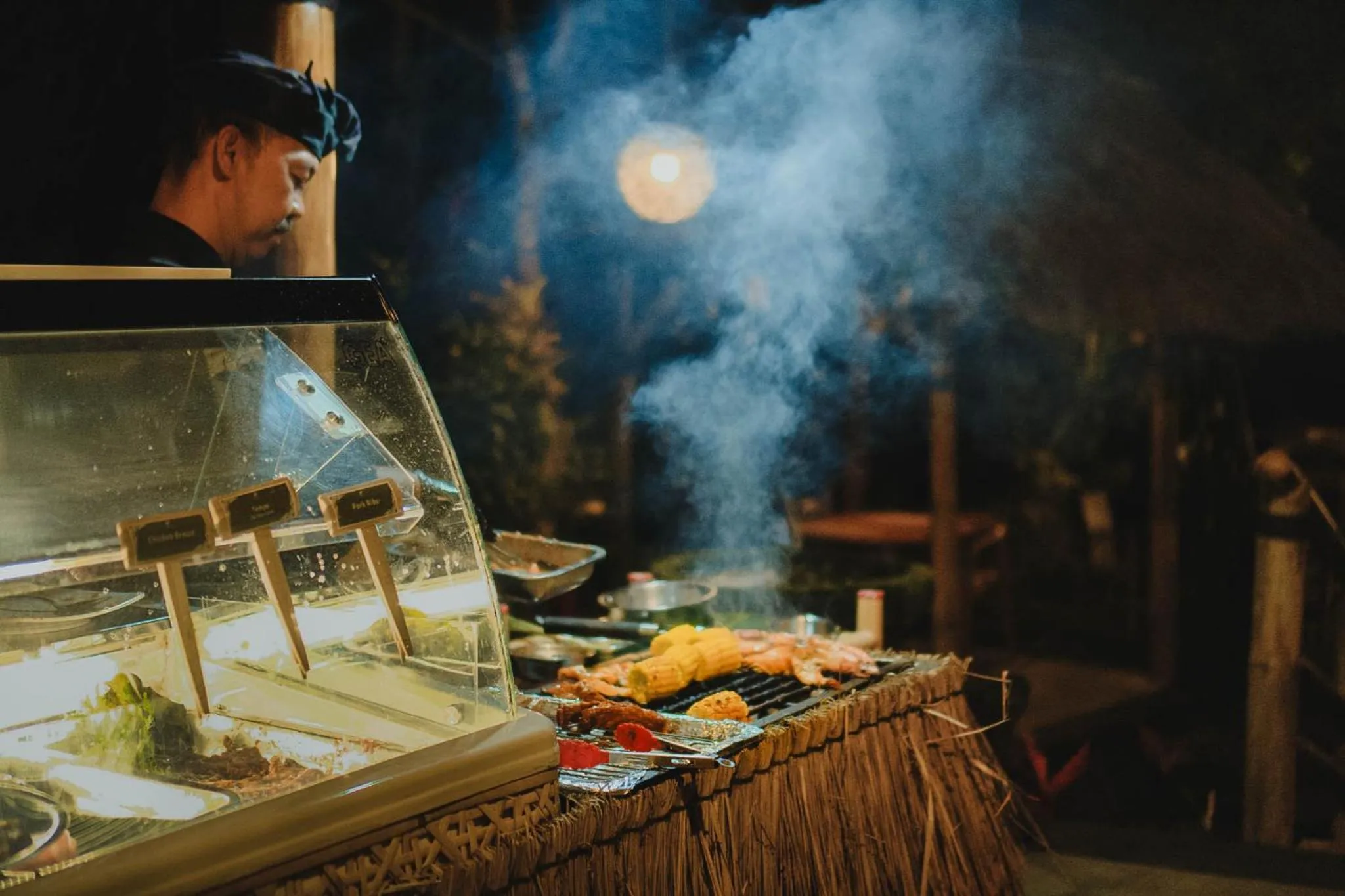 BBQ facilities in Munduk Moding Plantation Nature Resort
