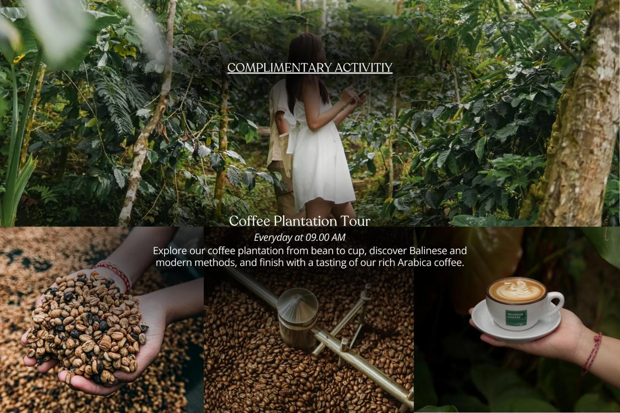 Activities in Munduk Moding Plantation Nature Resort