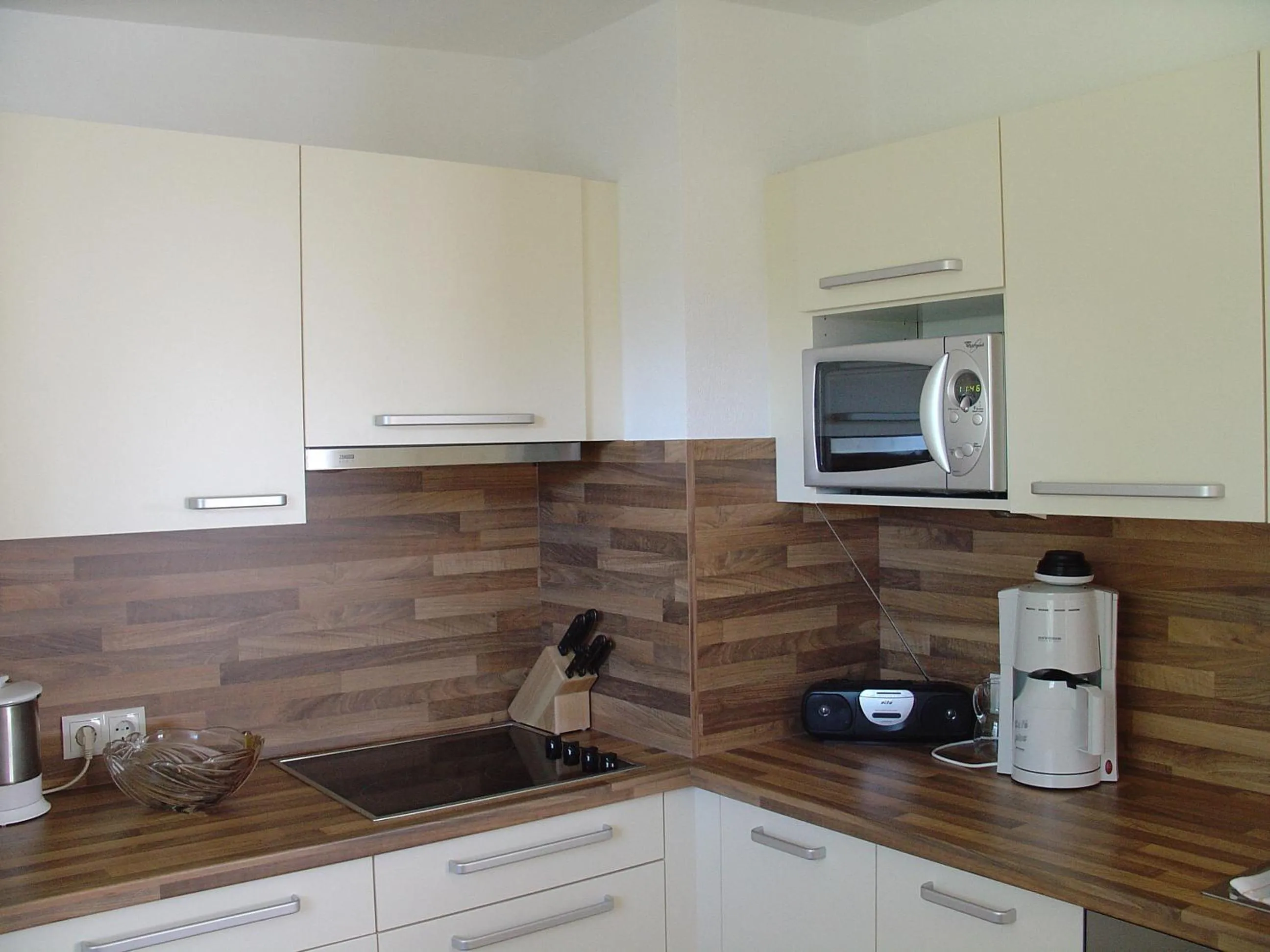 Kitchen or kitchenette in Pension Waldesruh