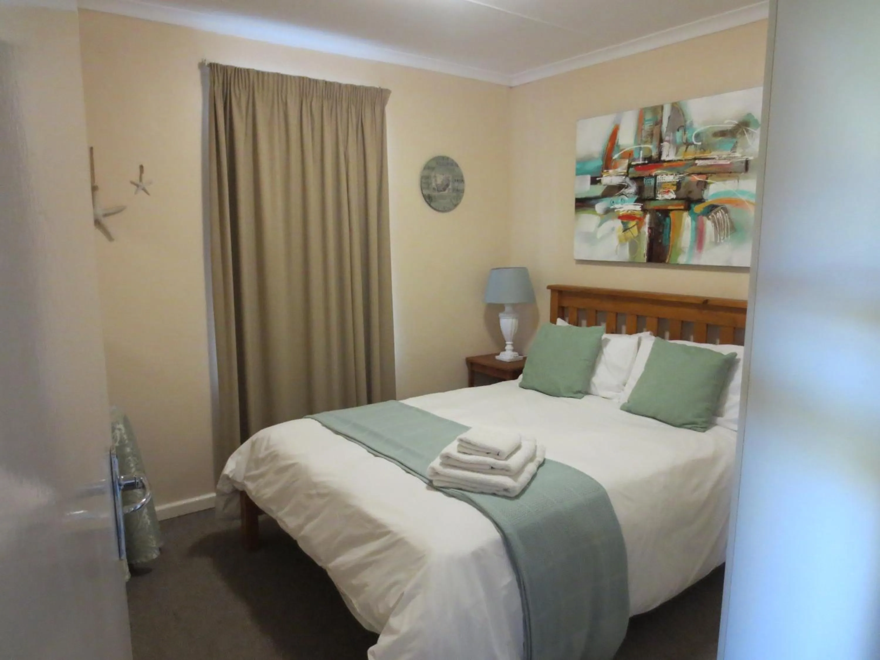 Bed in Masada Guest House