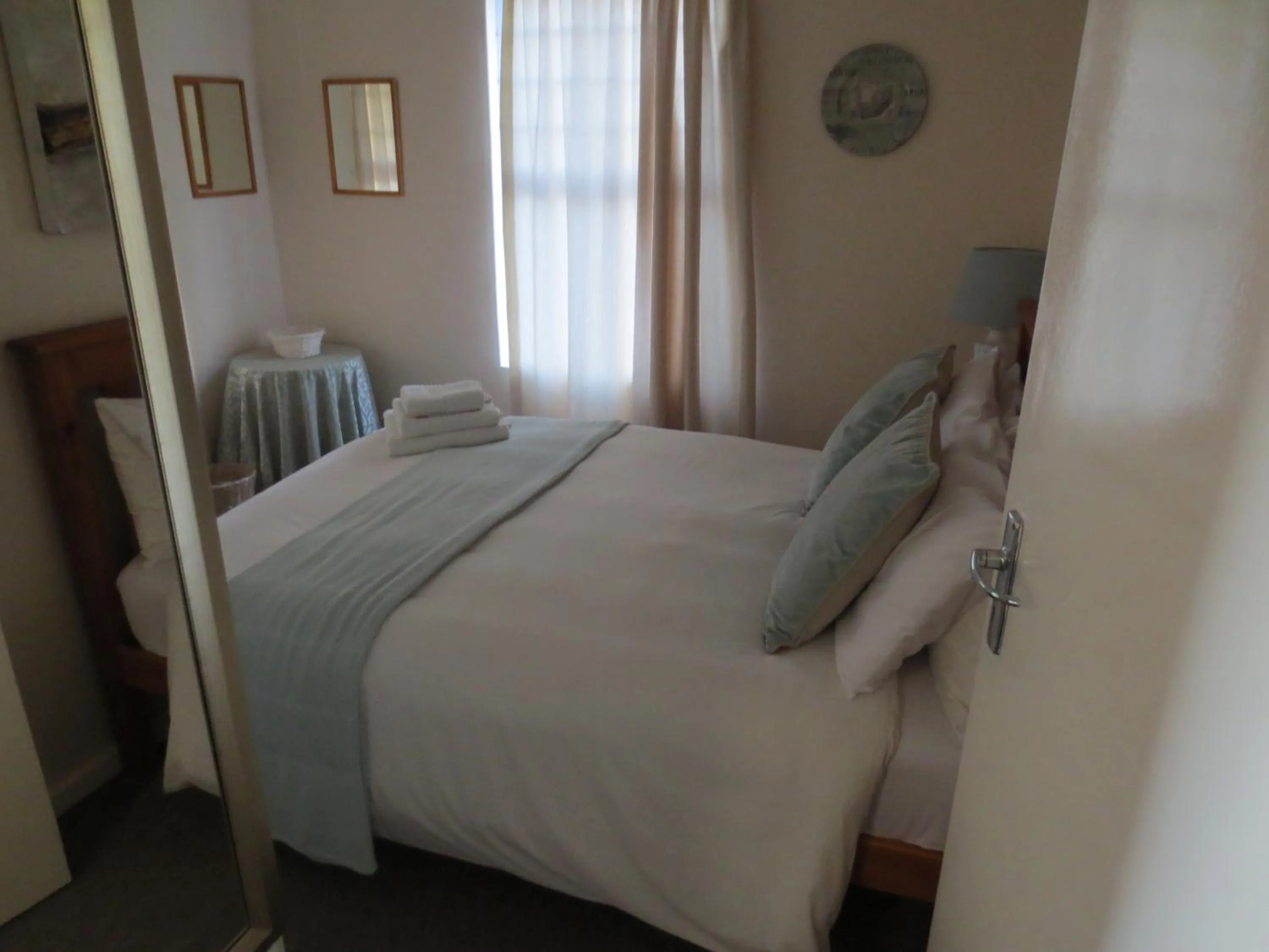 Bed in Masada Guest House