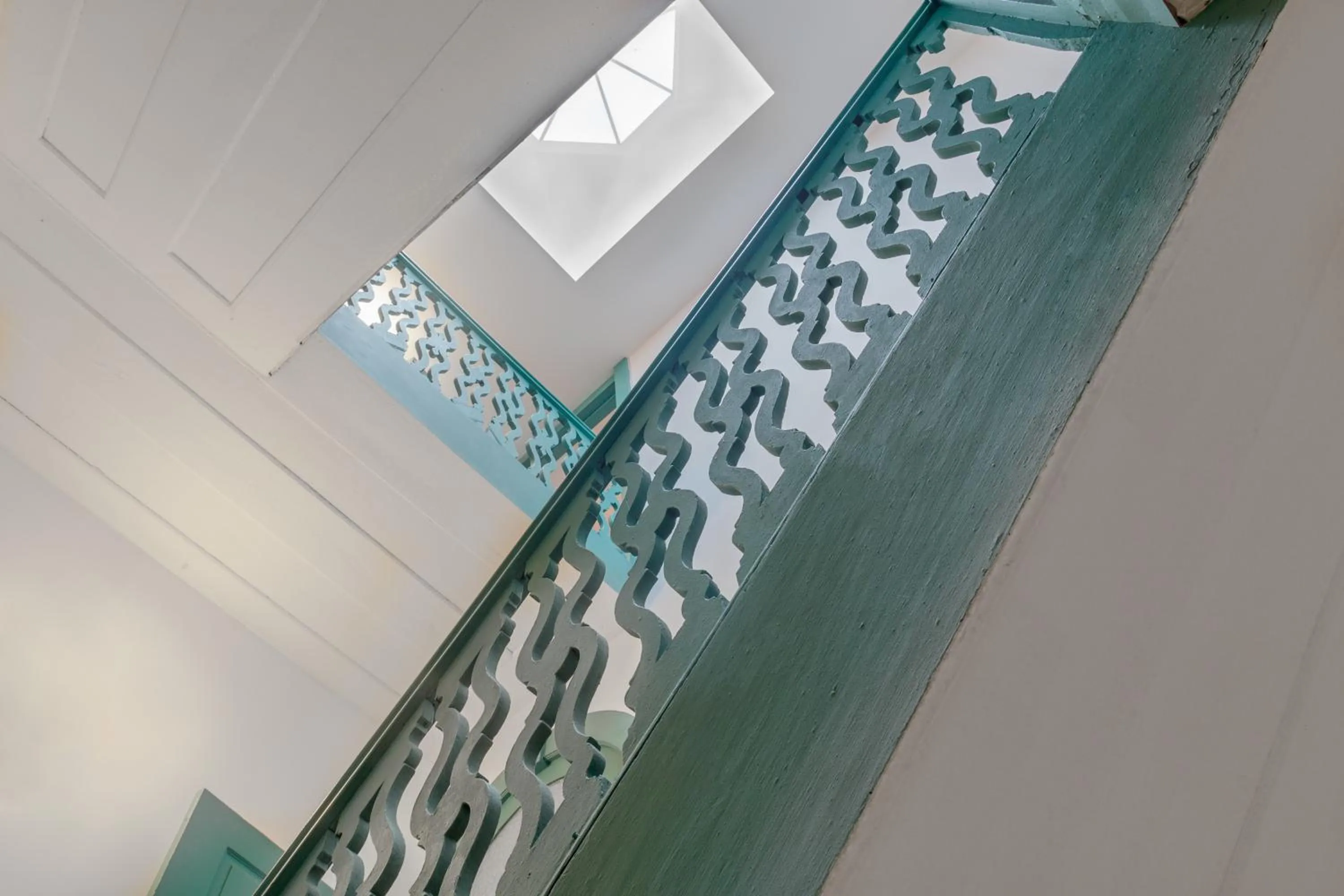 Decorative detail in OX Apartments B Places