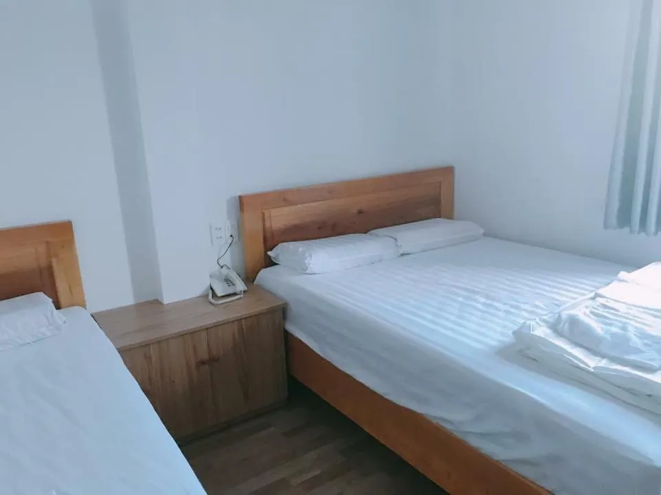 Bed in Anh Phat Hotel