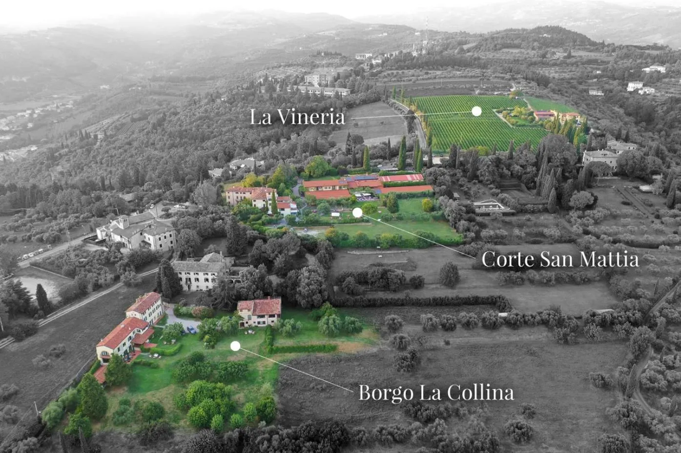 Nearby landmark in Corte San Mattia