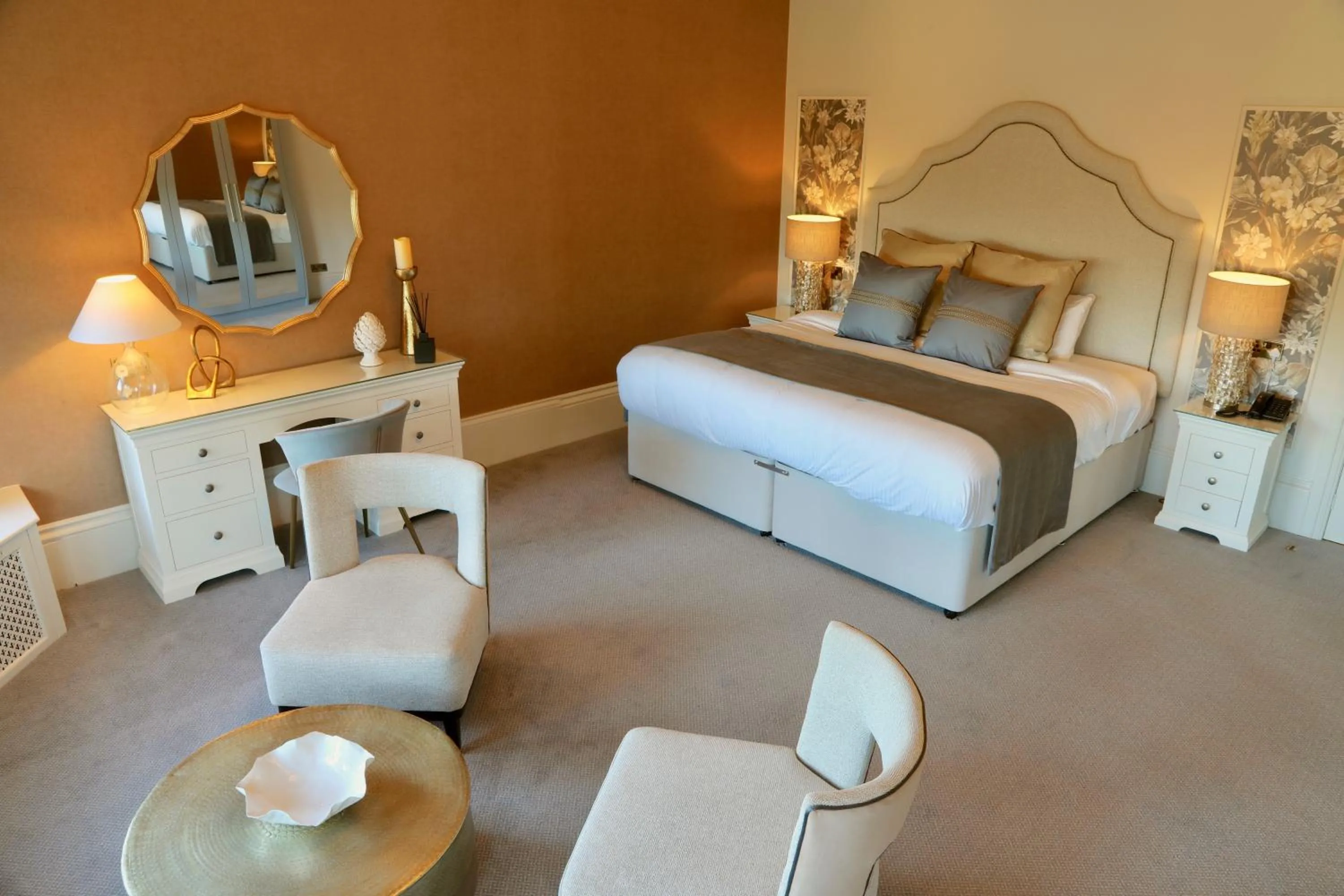 Bed in Farington Lodge Hotel