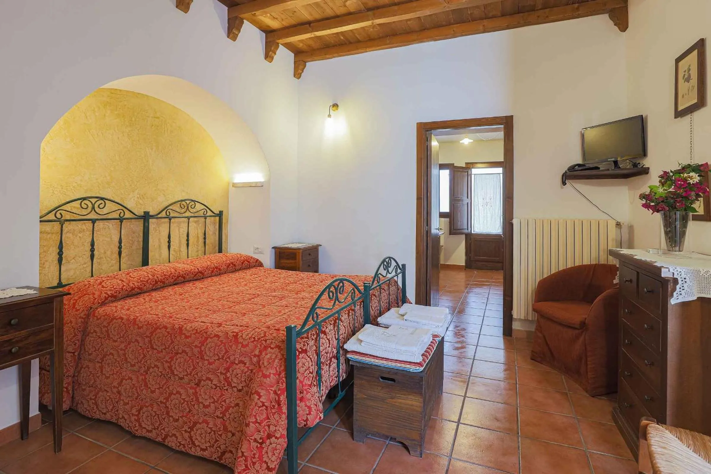 Bed in Masseria Casina Vitale