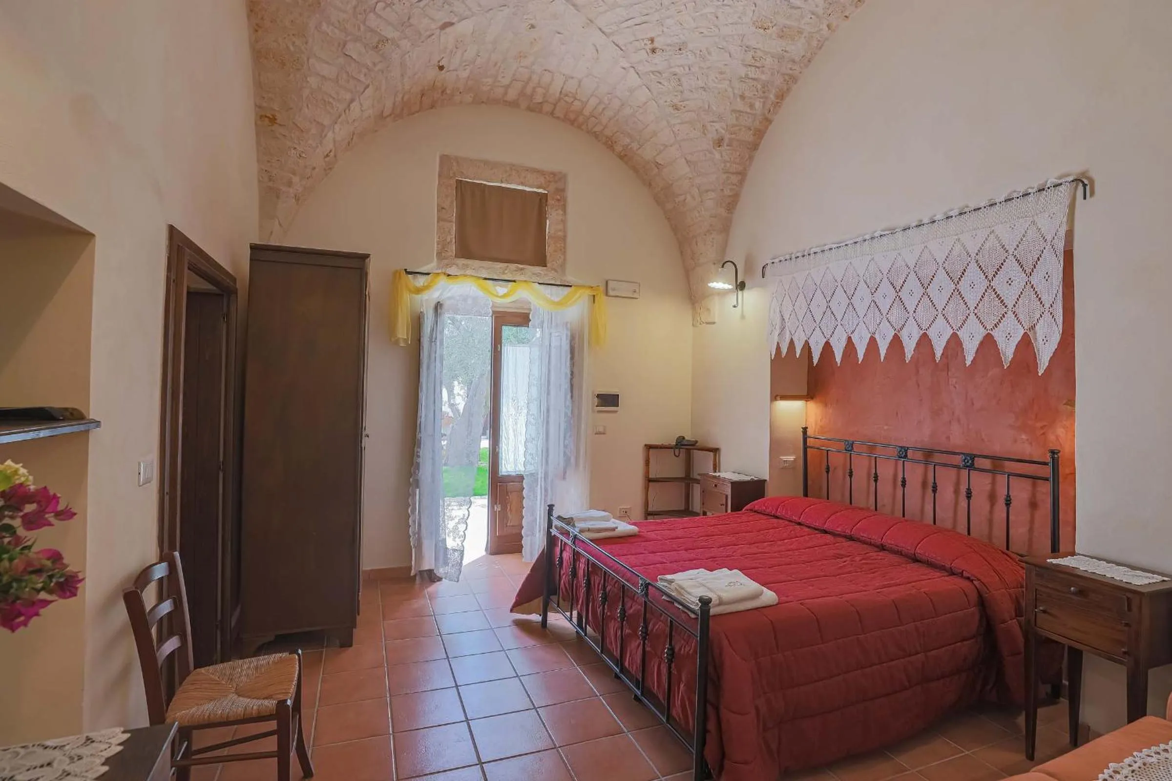 Bed in Masseria Casina Vitale