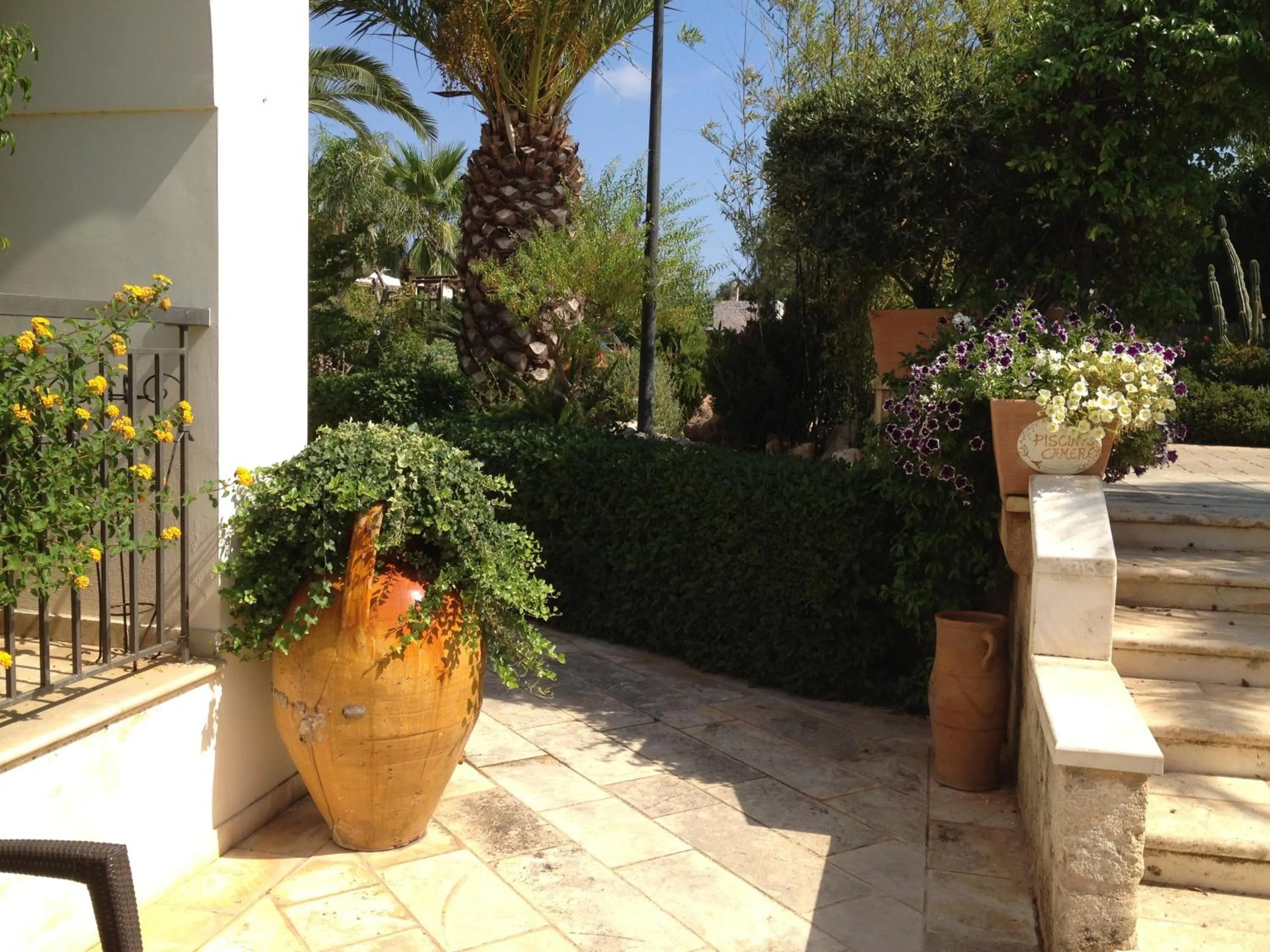 Patio in Masseria Casale Dei Fornici