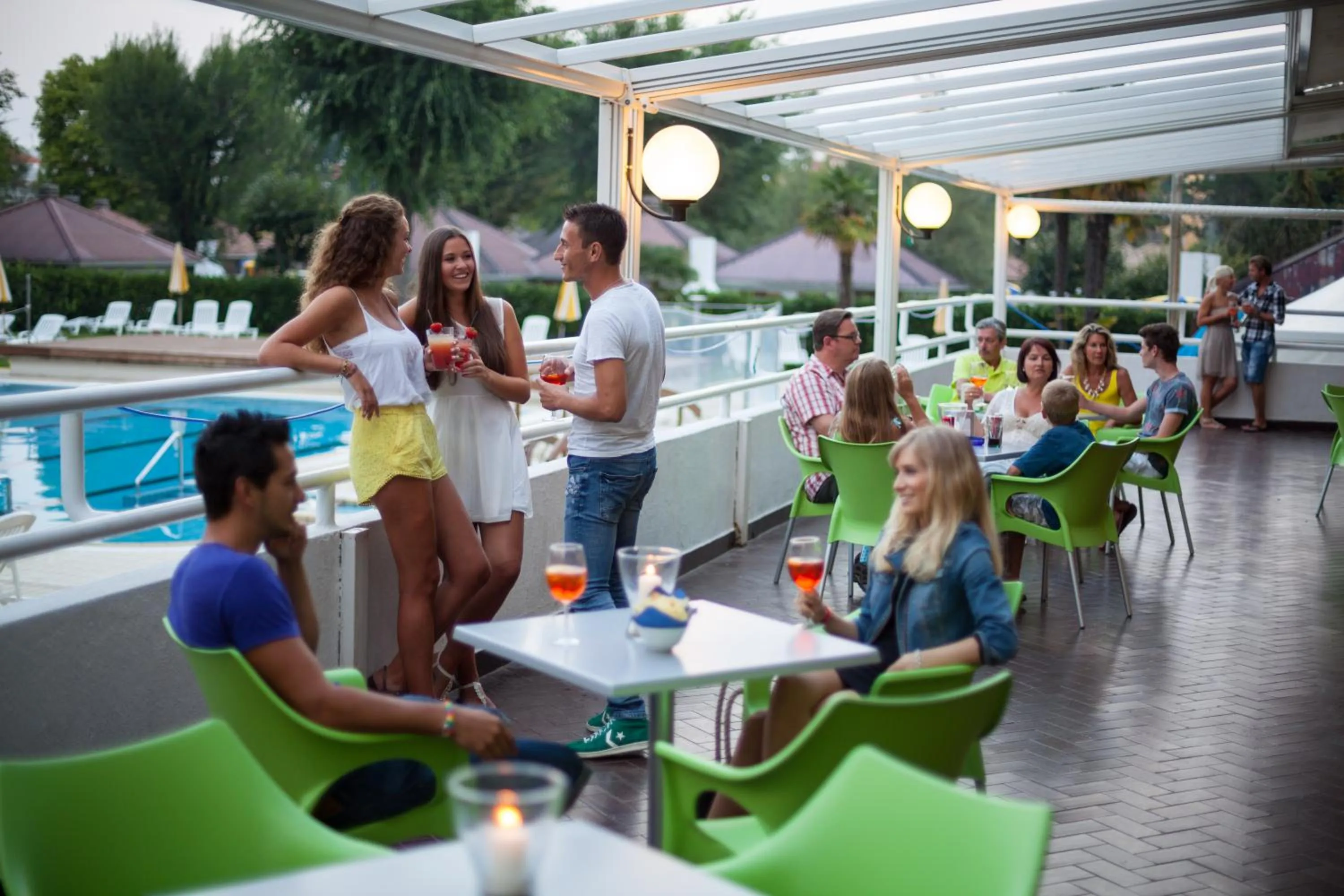 Lounge or bar in Aparthotel Albatros