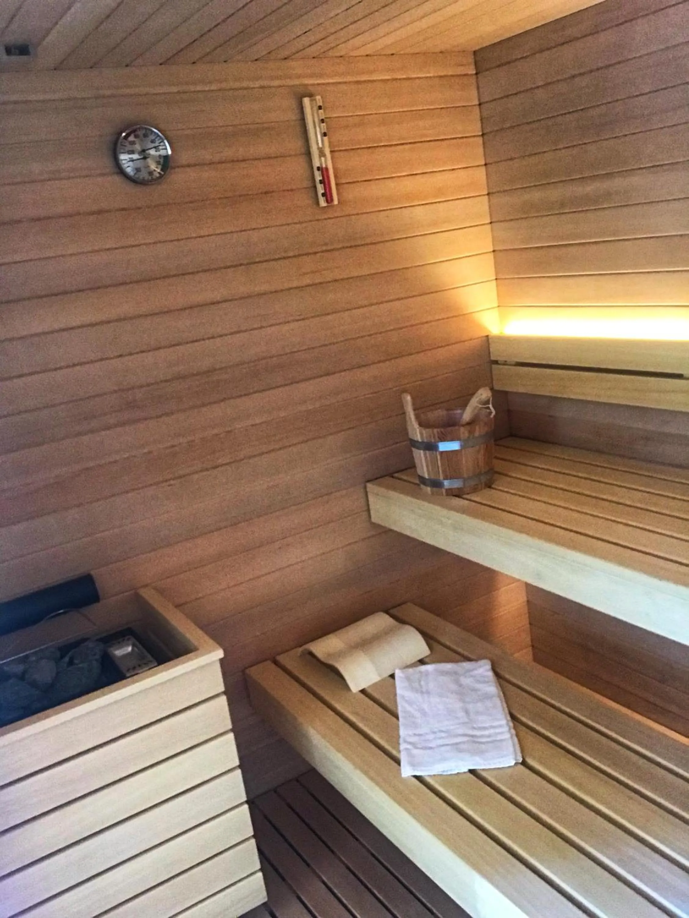 Sauna in Aparthotel Albatros