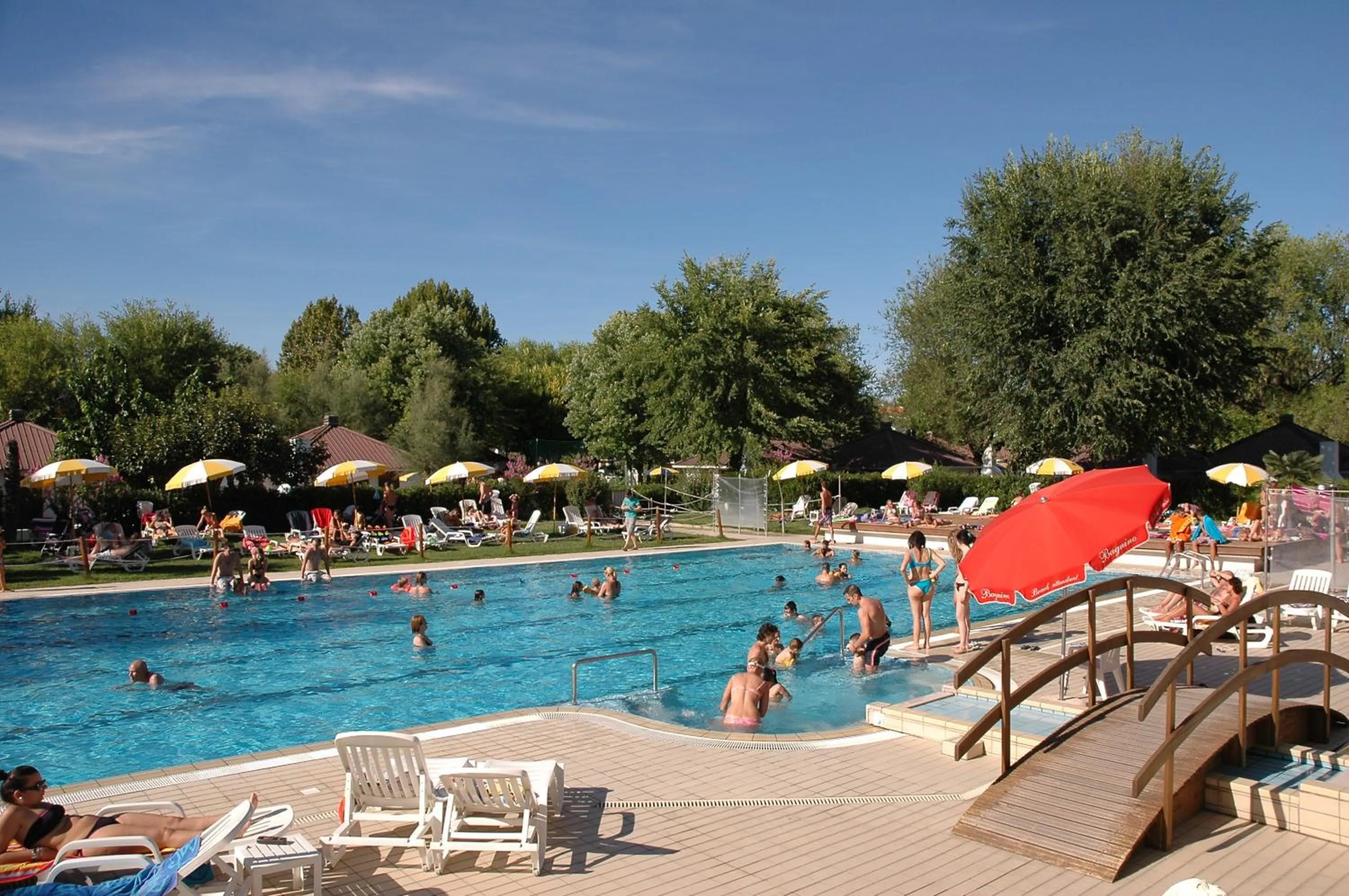Swimming pool in Aparthotel Albatros