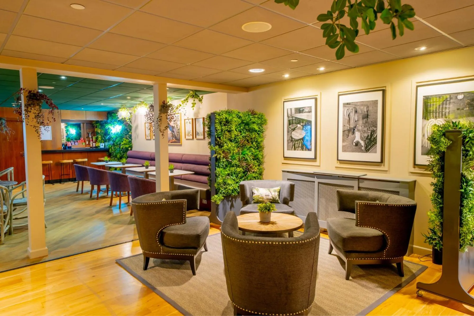 Lounge or bar in Ashorne Hill Leamington Spa