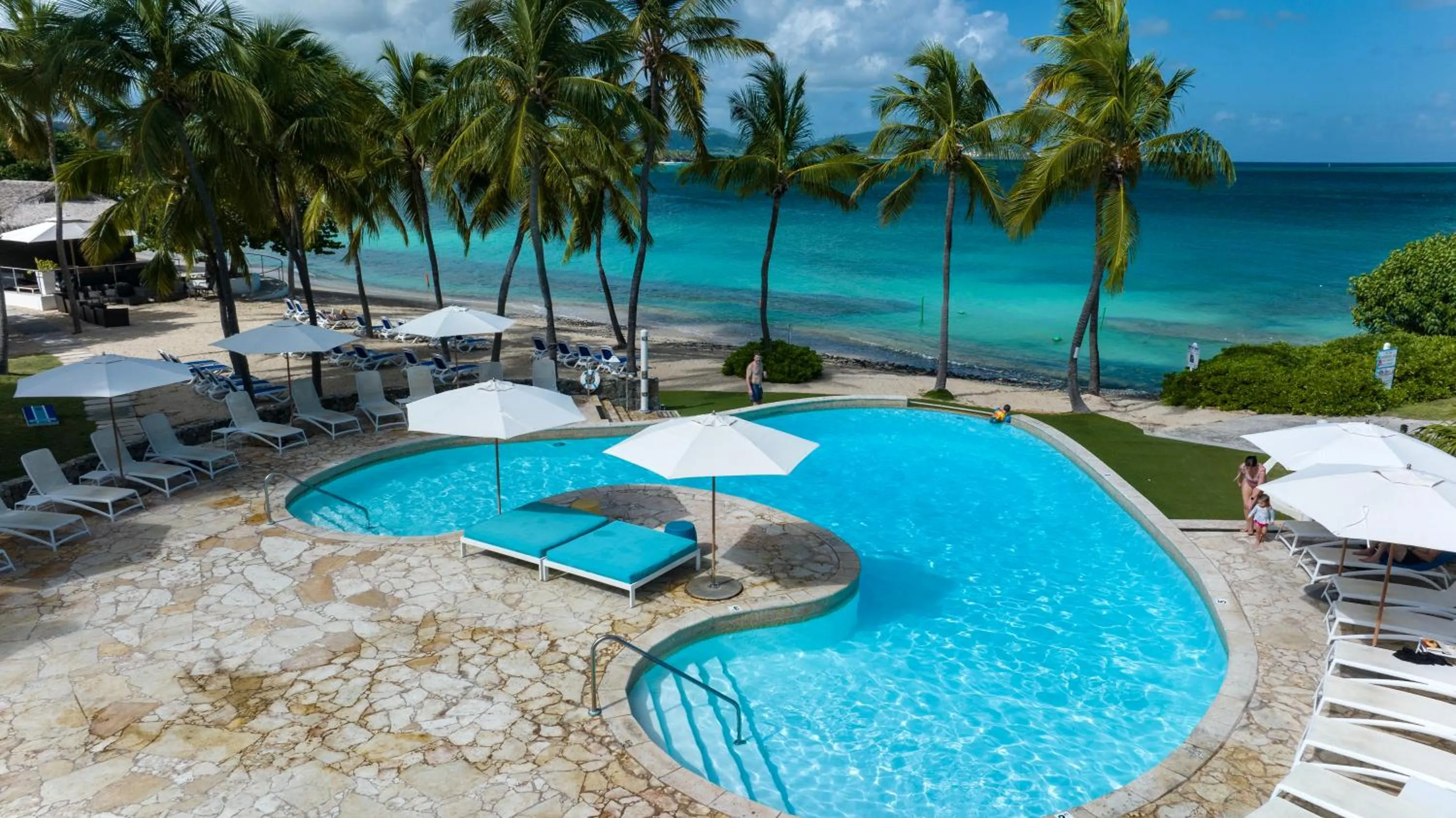 Swimming pool in The Buccaneer Beach & Golf Resort