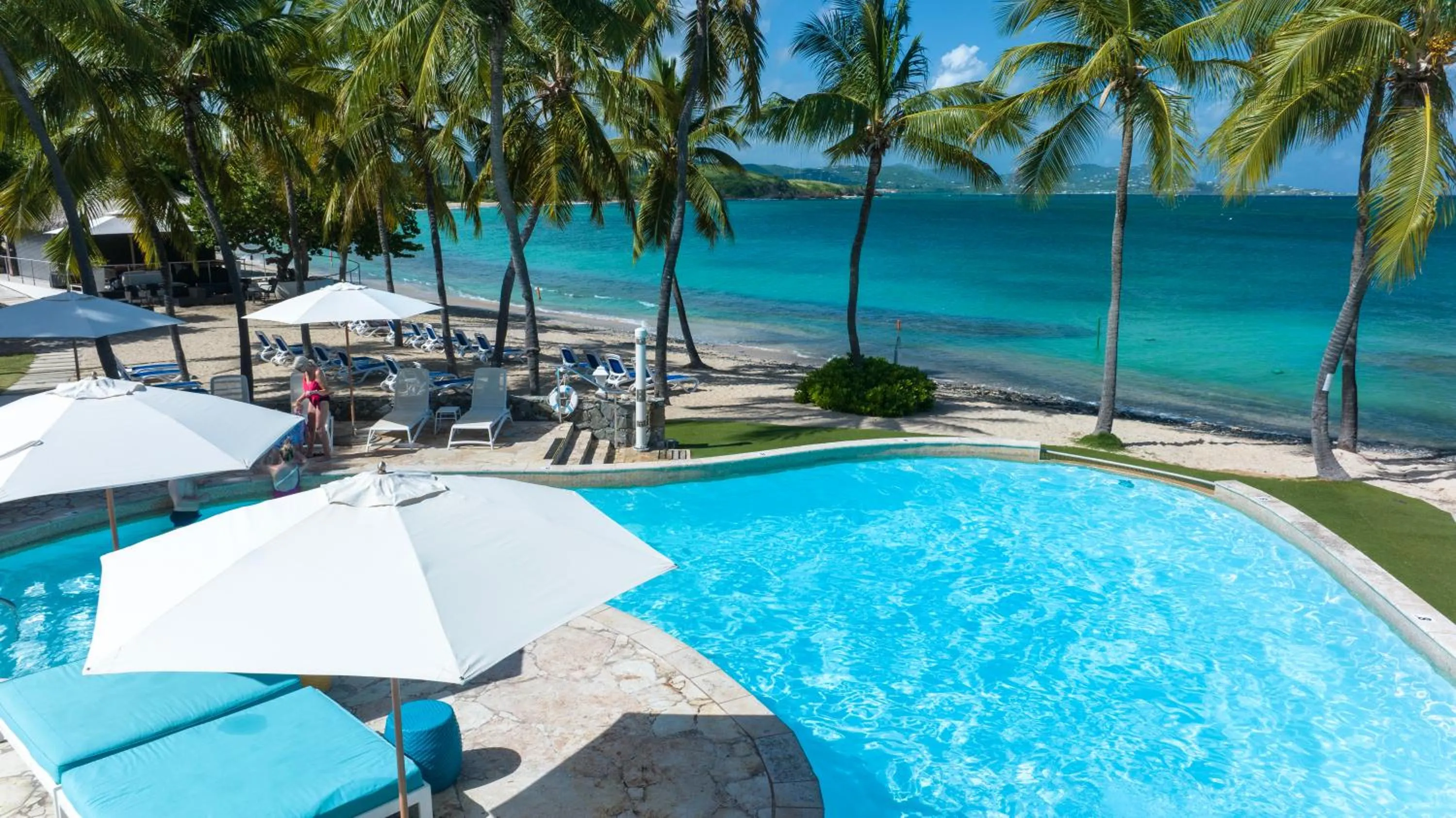 Swimming pool in The Buccaneer Beach & Golf Resort