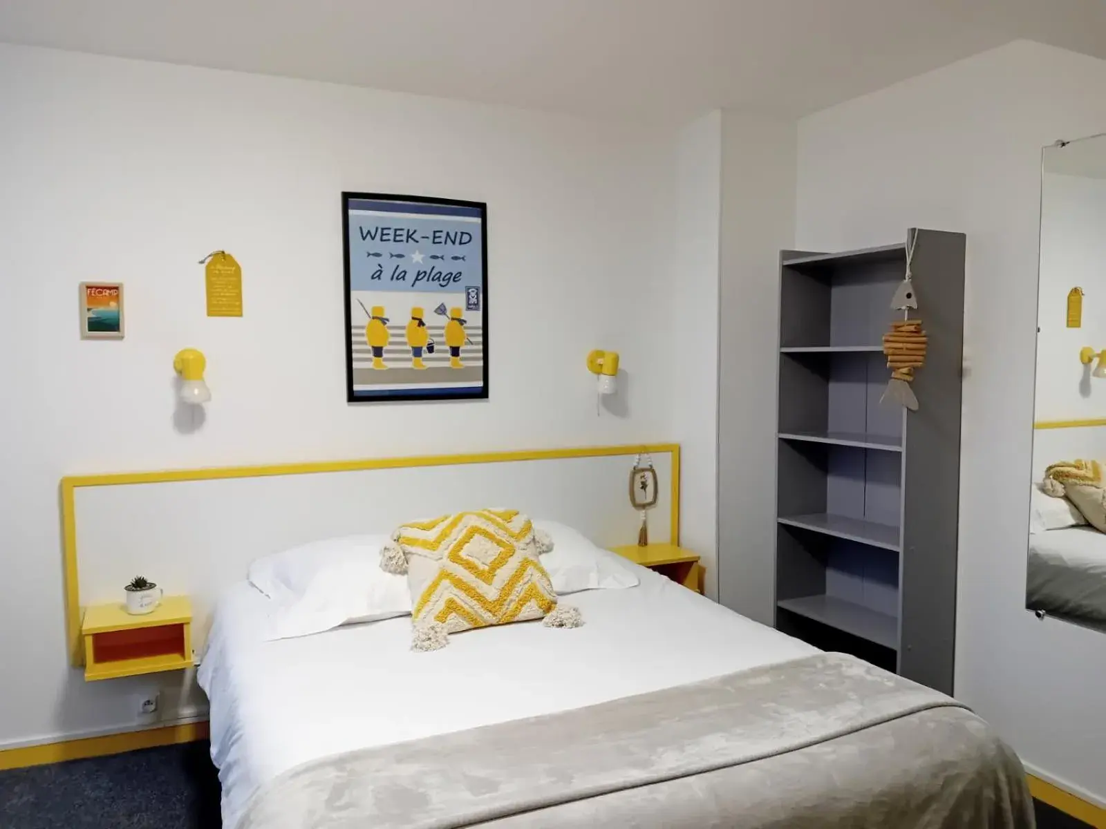 Double Room in Hôtel de la Plage Double Room in Hôtel de la Plage