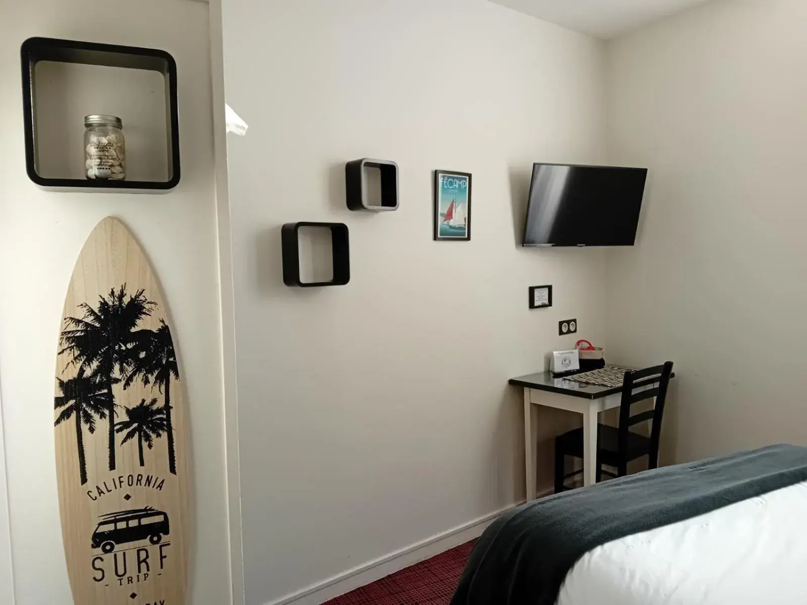Double Room in Hôtel de la Plage Double Room in Hôtel de la Plage