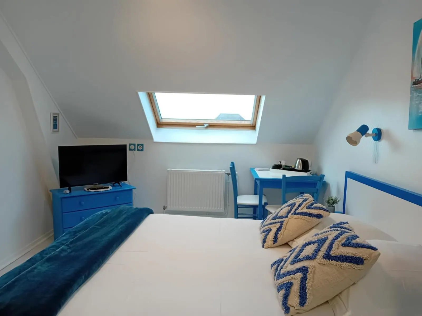 Bed in Hôtel de la Plage