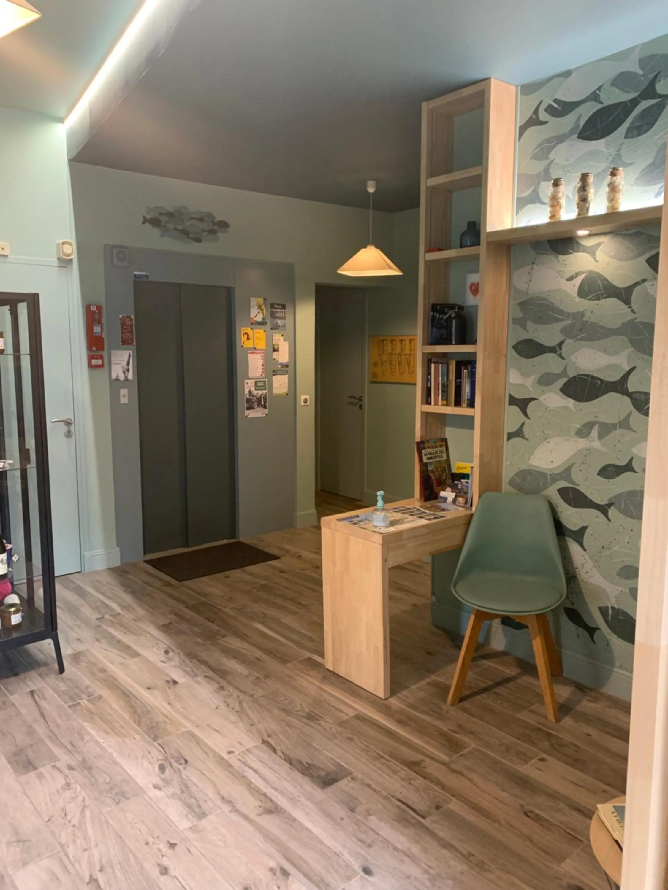 Lobby or reception in Hôtel de la Plage