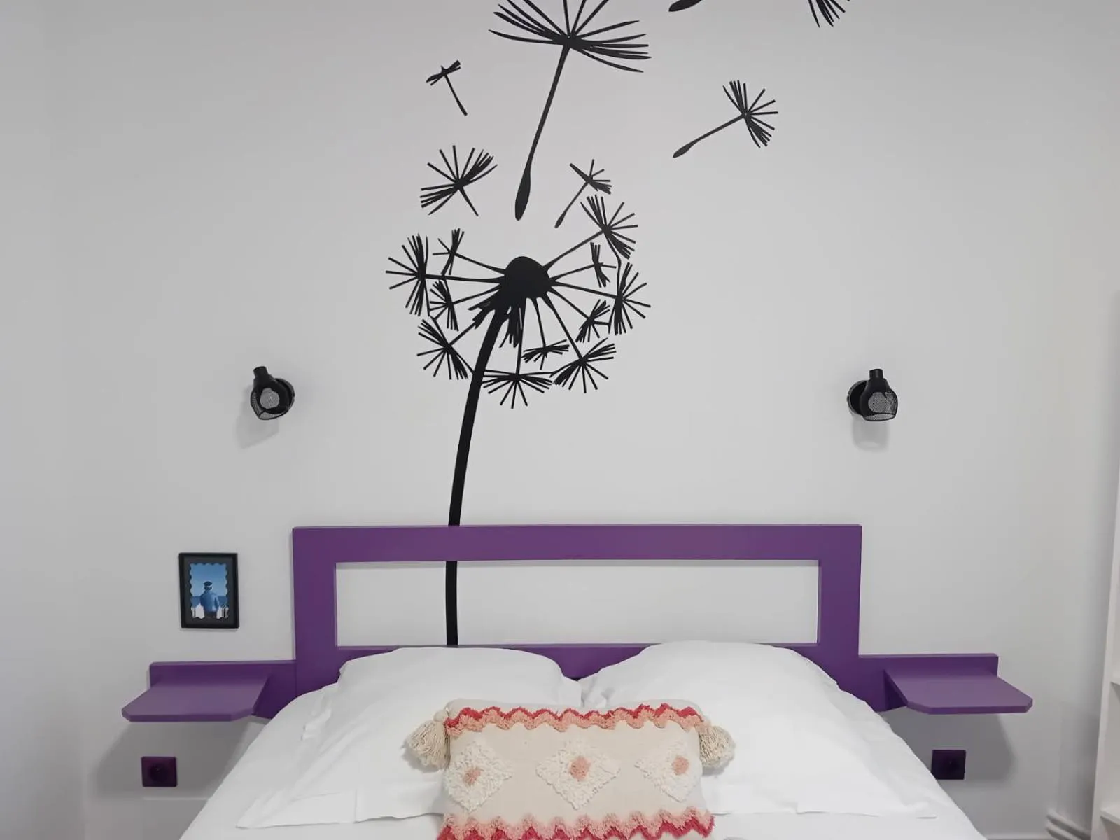 Bed in Hôtel de la Plage