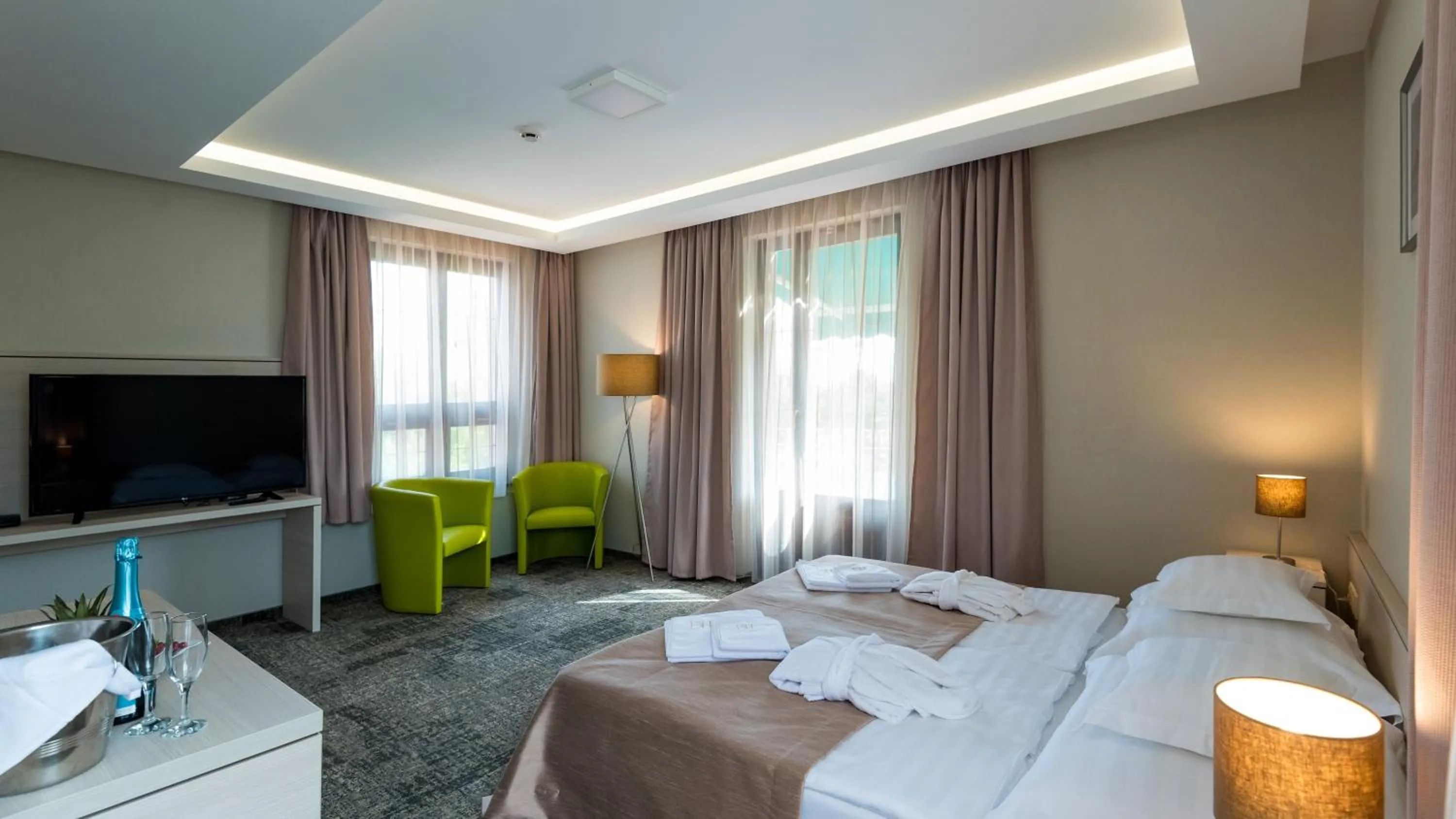 Bed in Hotel Kamilla