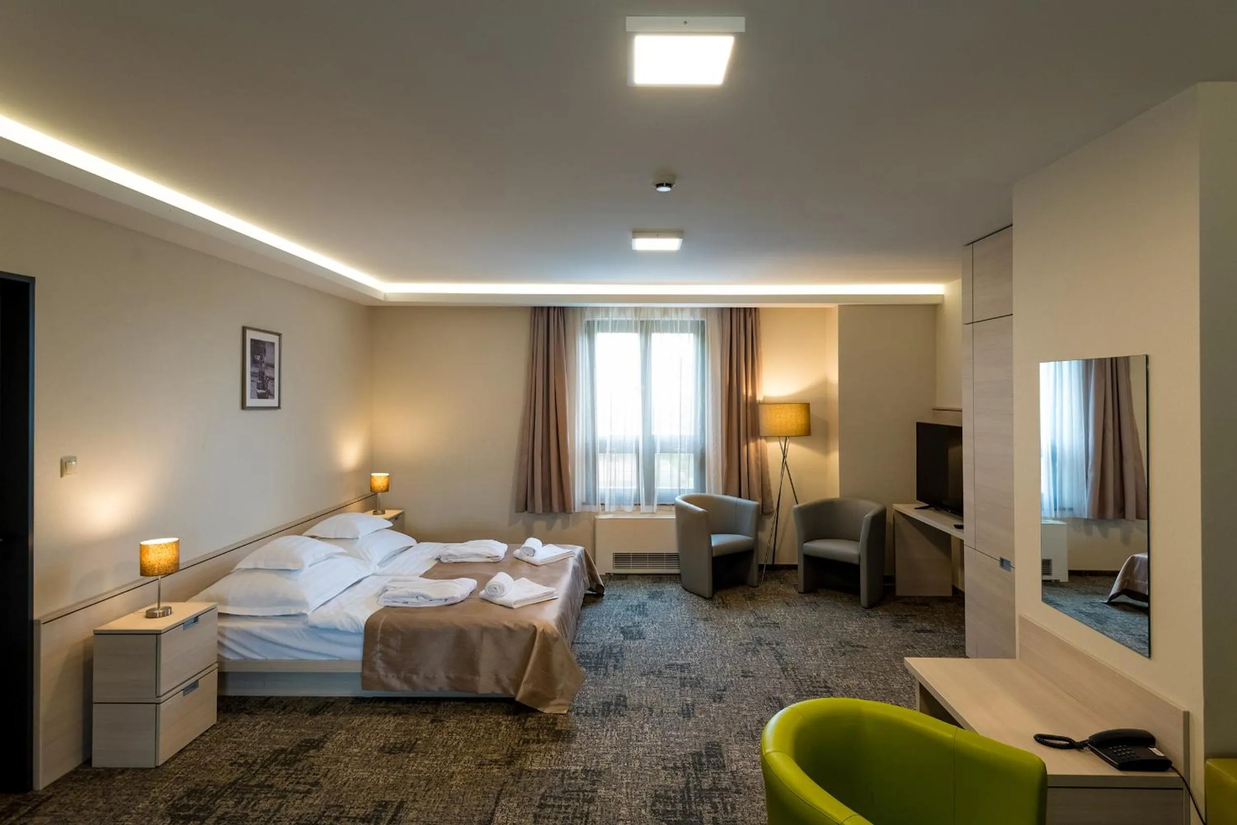 Bed in Hotel Kamilla