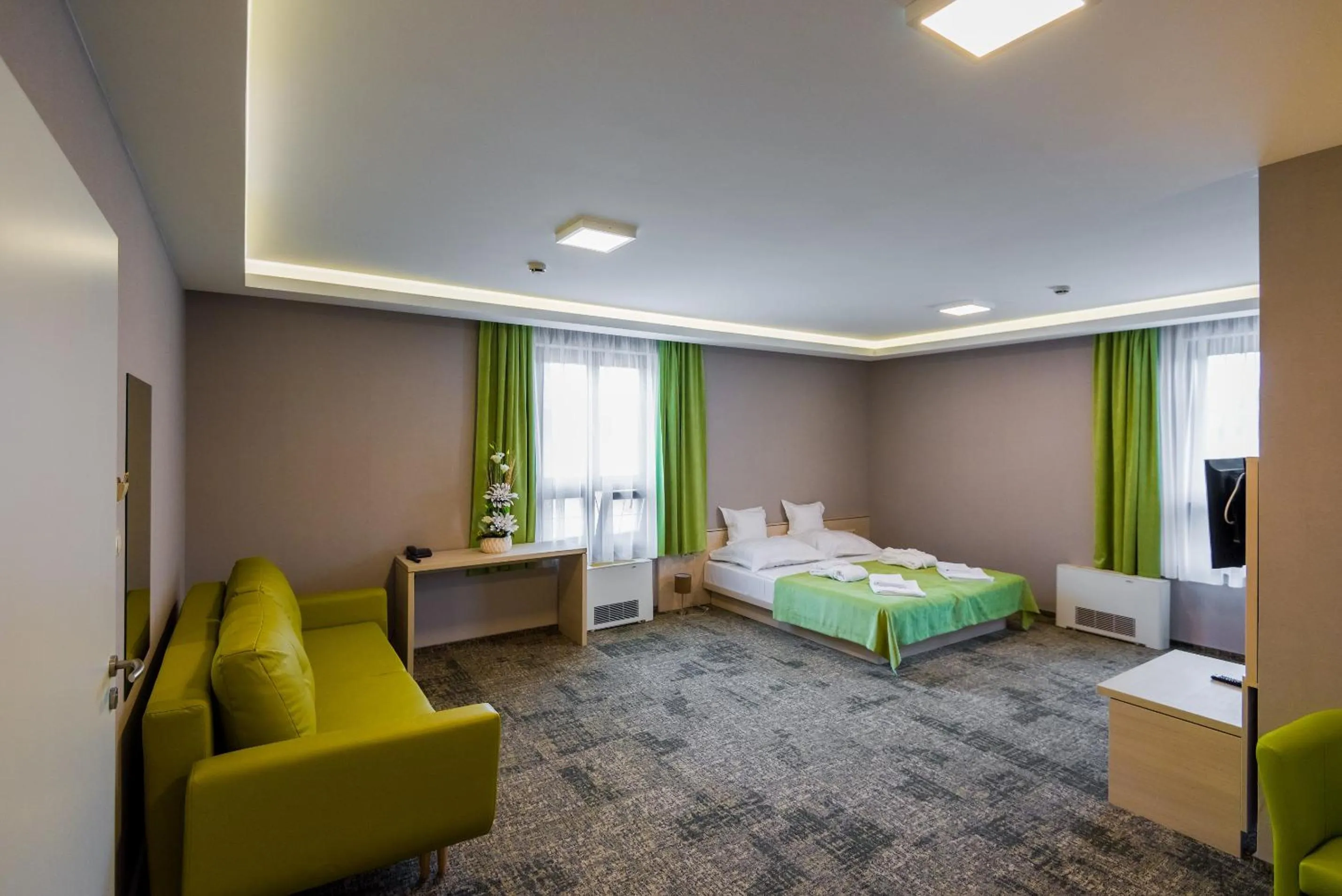 Bed in Hotel Kamilla