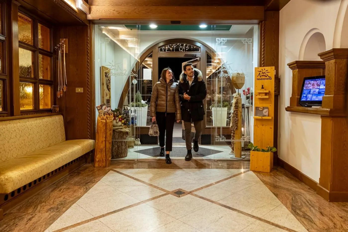 Lobby or reception in Hotel La Serenella