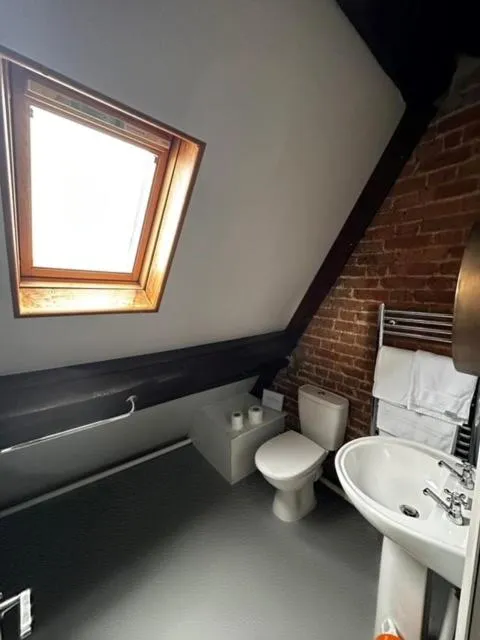 Toilet in The Ilchester Arms Hotel, Ilchester Somerset