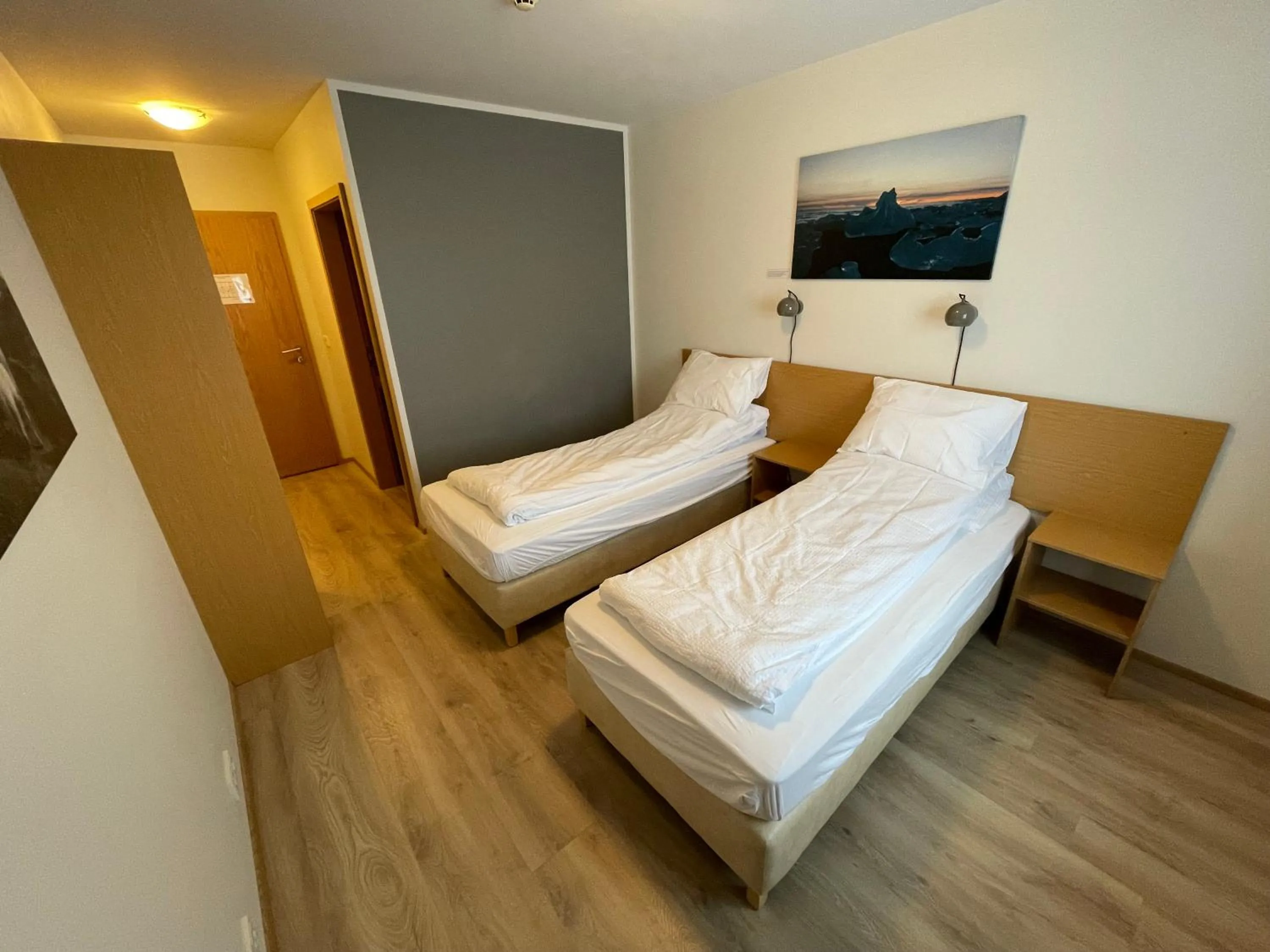 Property building, Bed in Lambastadir Guesthouse