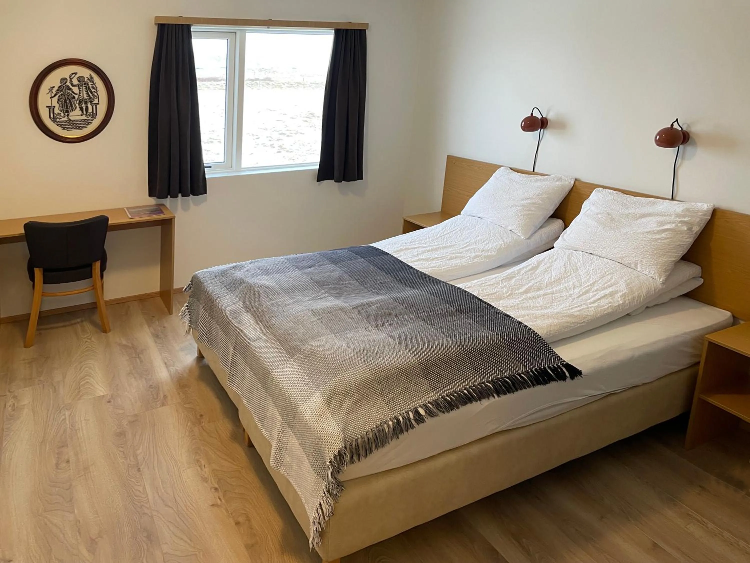 Property building, Bed in Lambastadir Guesthouse