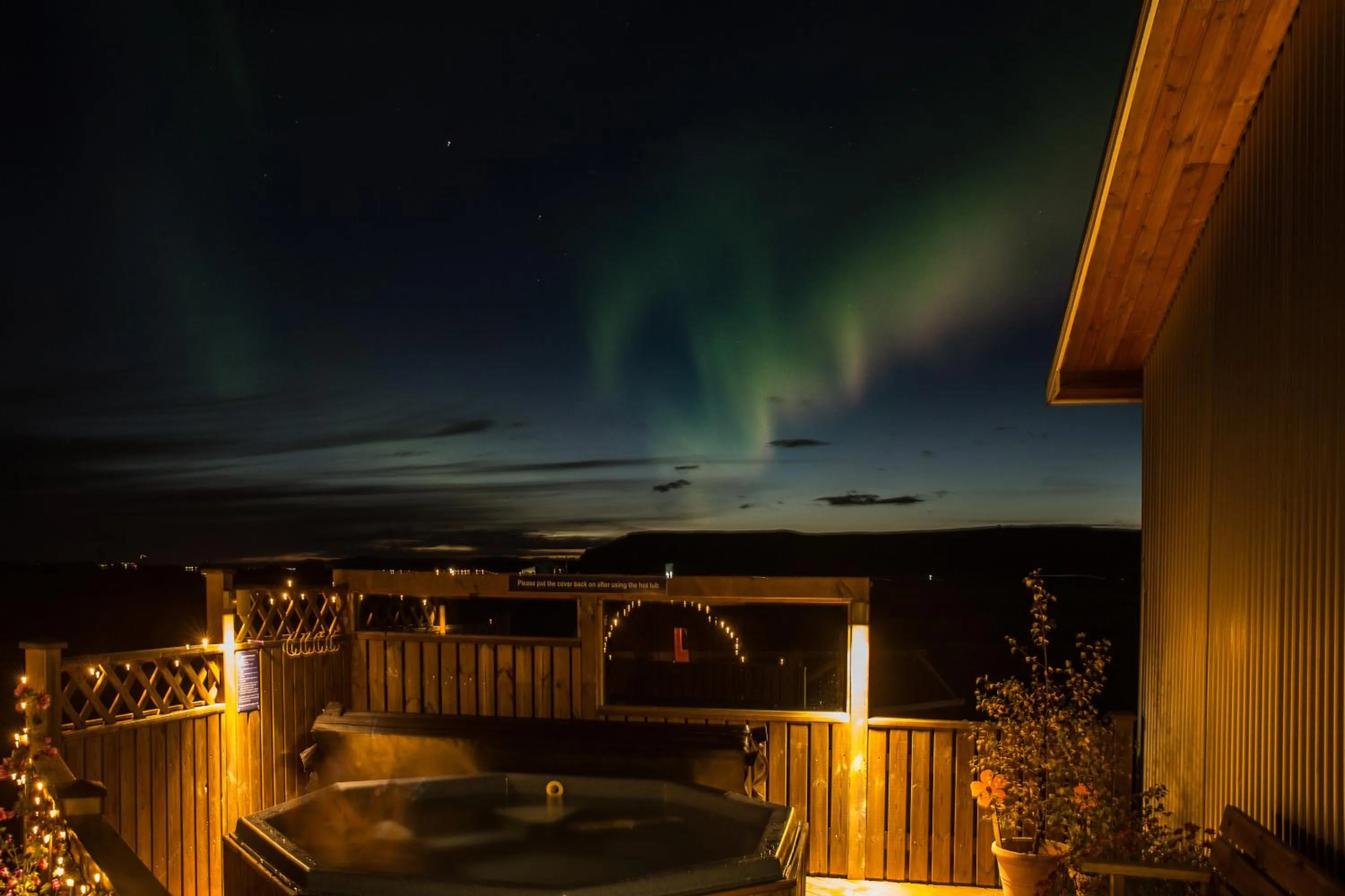 Facade/entrance in Lambastadir Guesthouse
