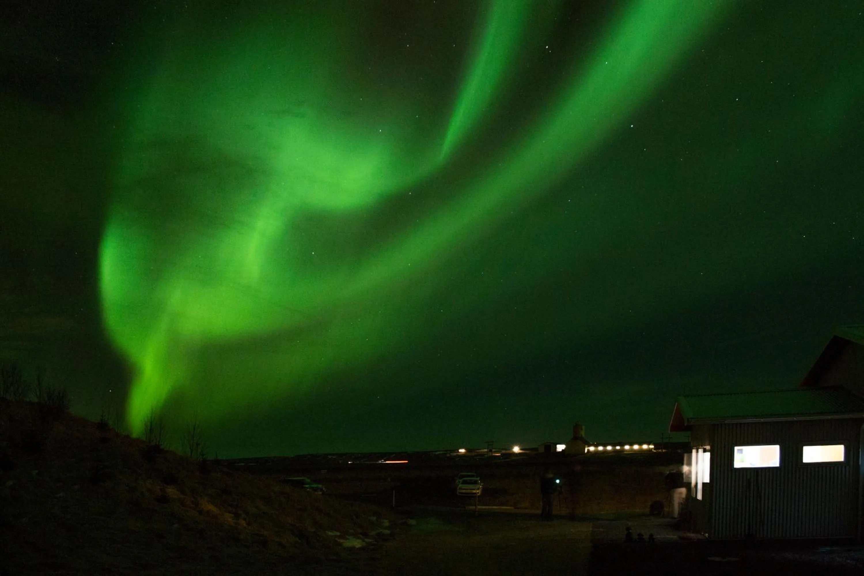 Facade/entrance in Lambastadir Guesthouse