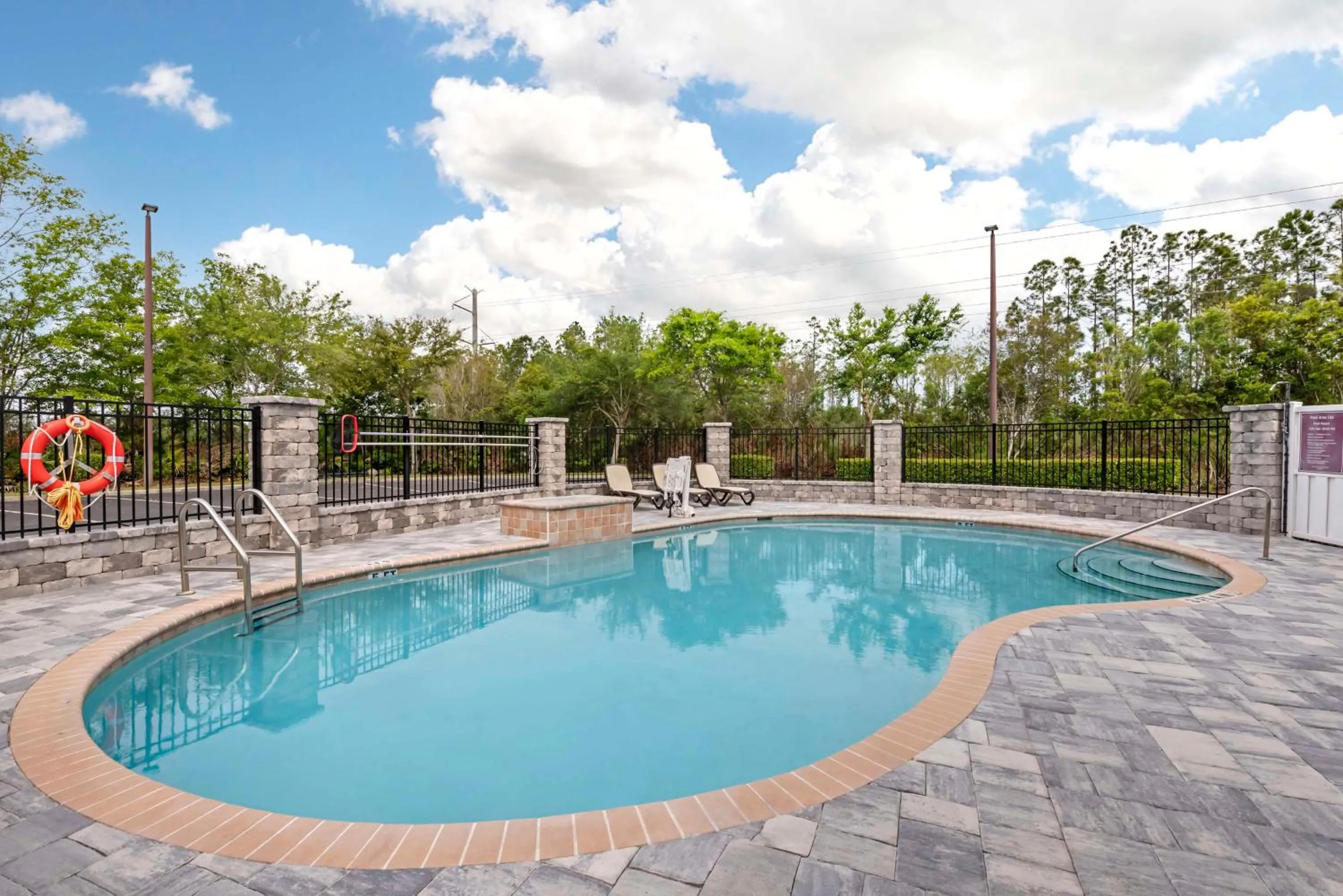 Pool view in Best Western Plus First Coast Inn and Suites